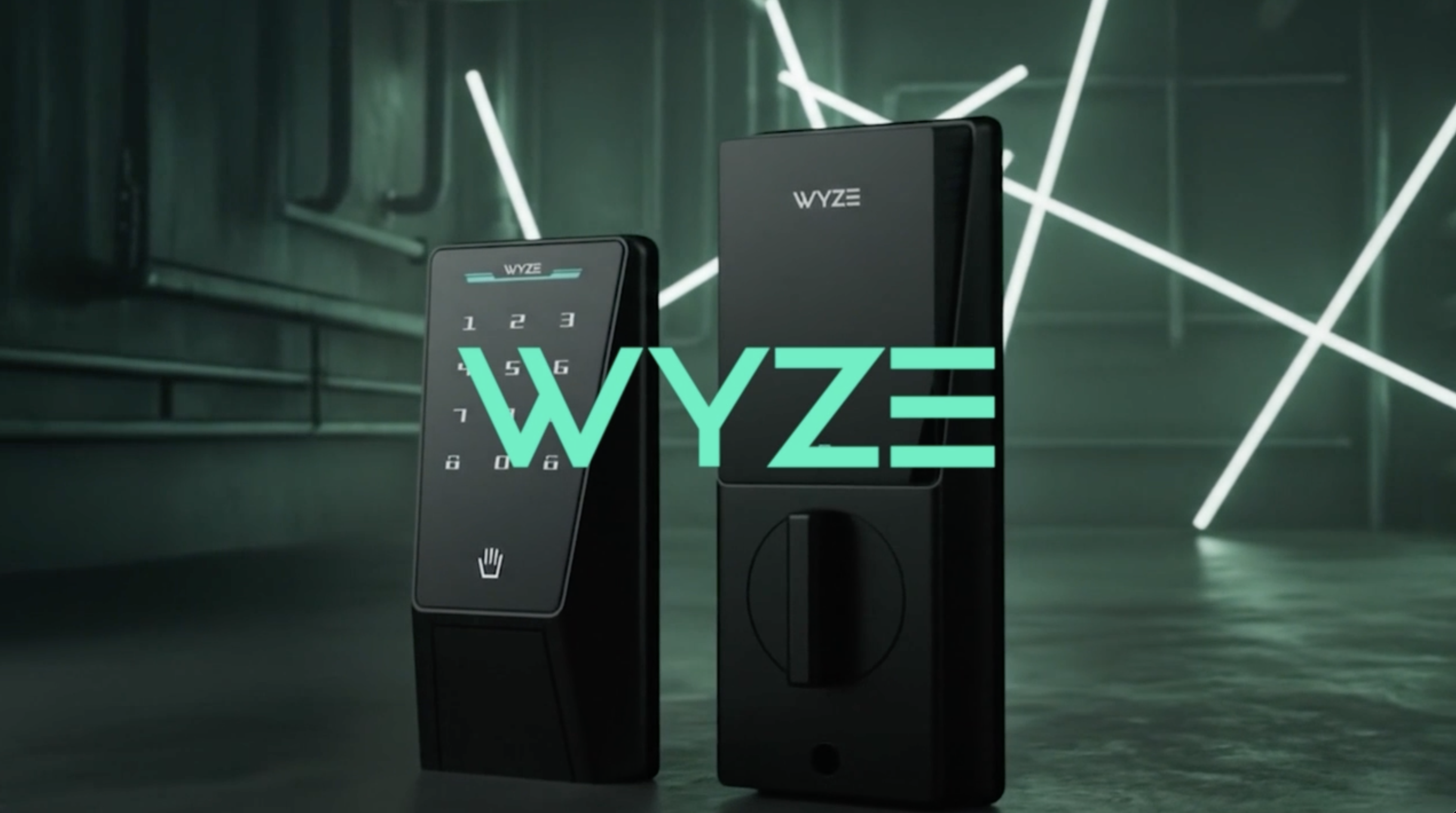thumbnail video image 2 of Wyze Palm Lock Smart Door Lock with Palm Vein Recognition, Keypad, Auto Lock, Dual Battery, Wi-Fi, BHMA3 Certified, 2 of 17