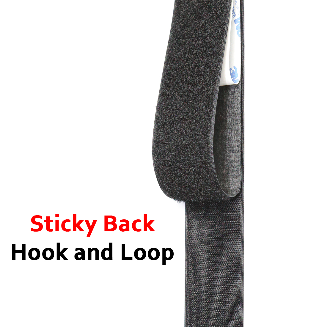 thumbnail video image 2 of Black 2-Inch Heavy Duty Sticky Back Tape – 10FT Long Roll for Strong Hold, Auto & Big DIY Projects, 2 of 12