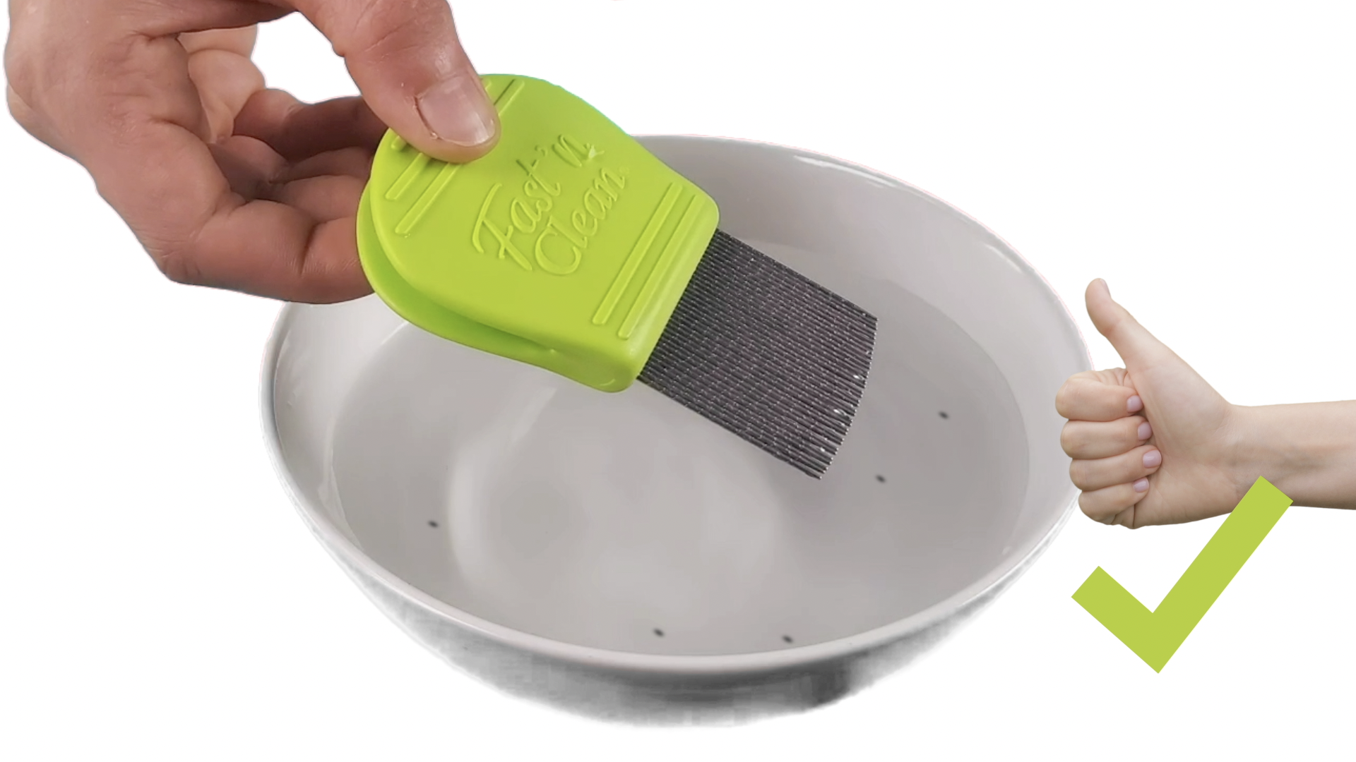 Fast 'n Clean, Lice Comb, Reinvented, Self-Cleaning - Walmart.com