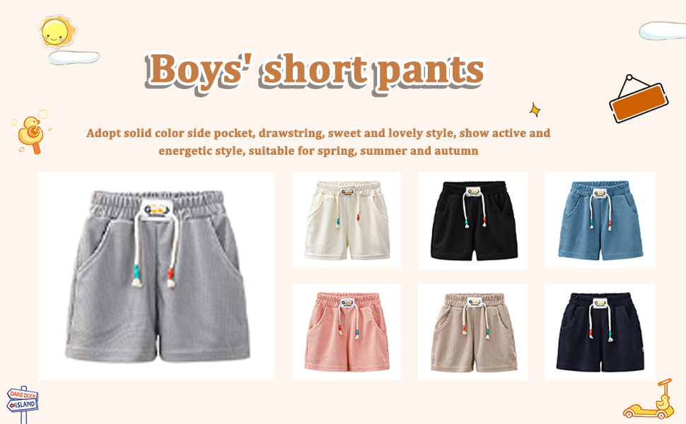 thumbnail video image 2 of LWNYDPLSD Boys Gym Shorts Plus Size Biker Shorts Pack Size 4 Boys Clothes for Boys 7-8 Preppy Clothes Kids 8-9 Boys Size 16-18, 7-8 Years, 2 of 10
