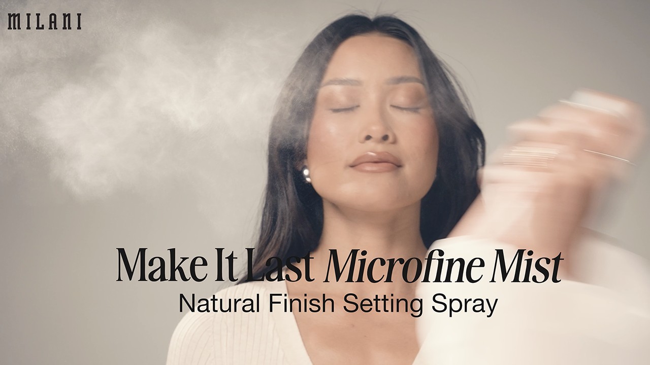 thumbnail video image 2 of Milani Make It Last Microfine Continuous Mist Setting Spray, 2 of 13