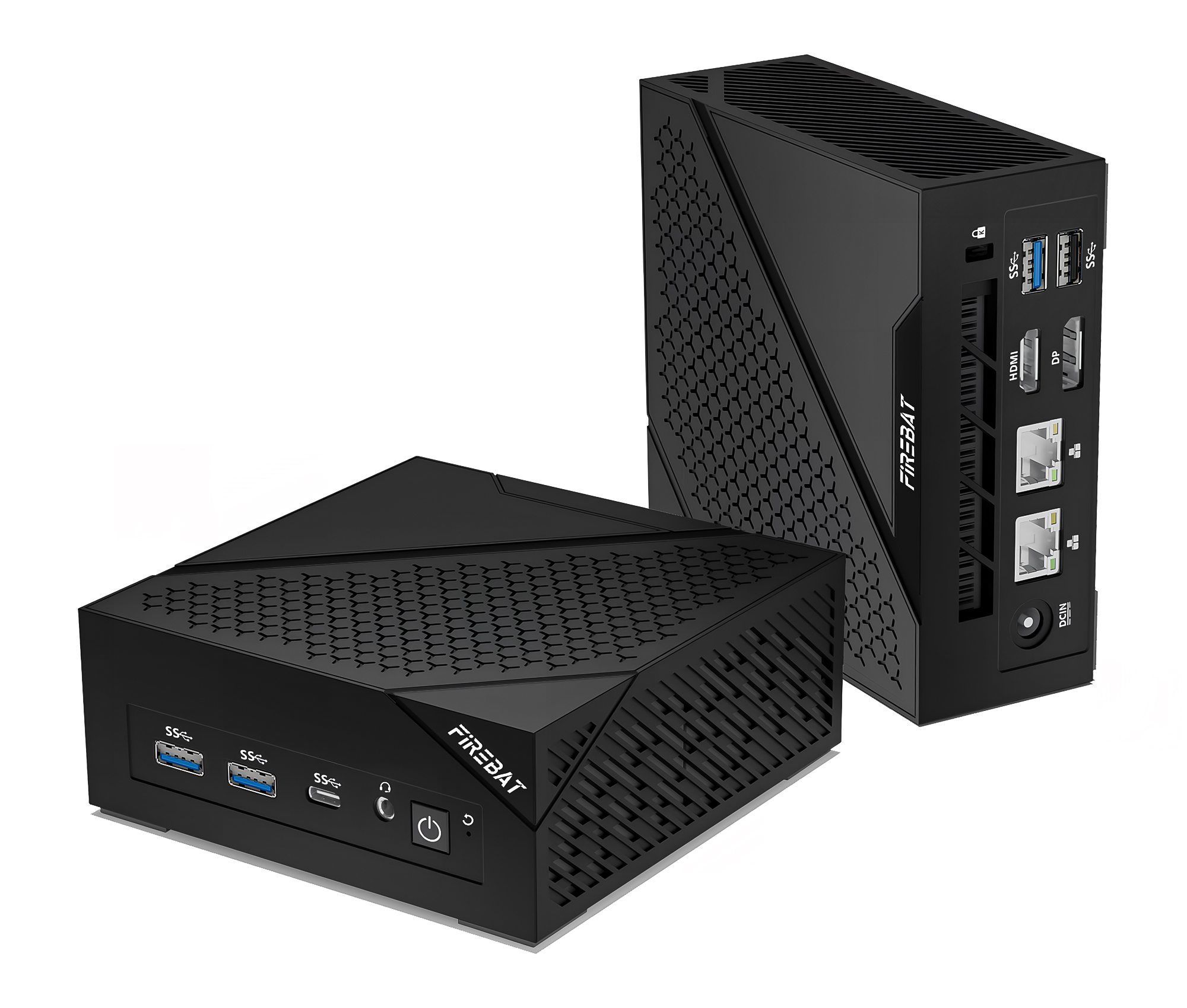 FIREBAT AM02 Slim Mini PC, AMD Ryzen5 6600H, 16GB, 512GB SSD
