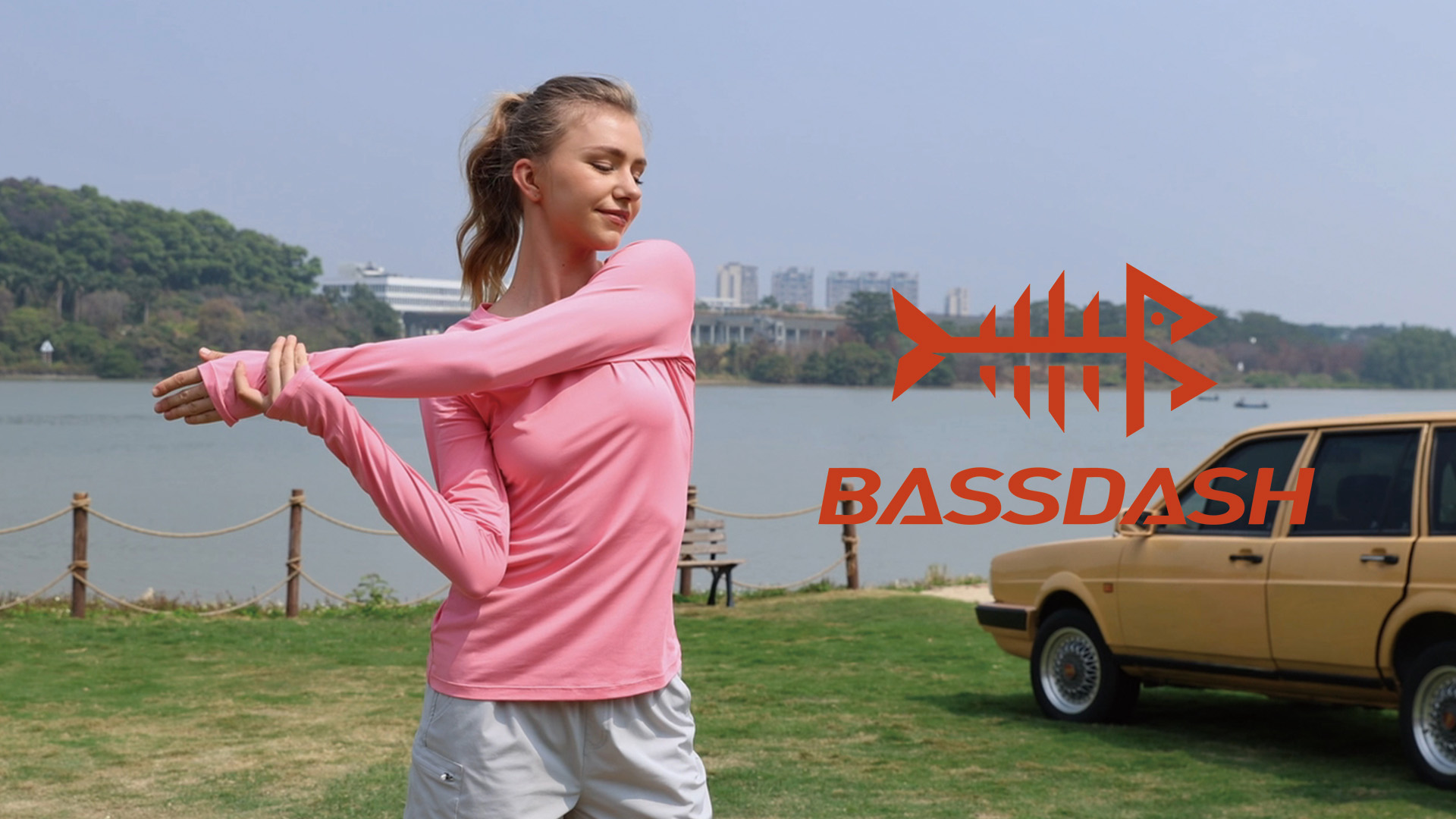 thumbnail video image 2 of BASSDASH Women’s UPF 50+ UV Sun Protection T-Shirt Long Sleeve Fishing Hiking Performance Shirts, 2 of 8