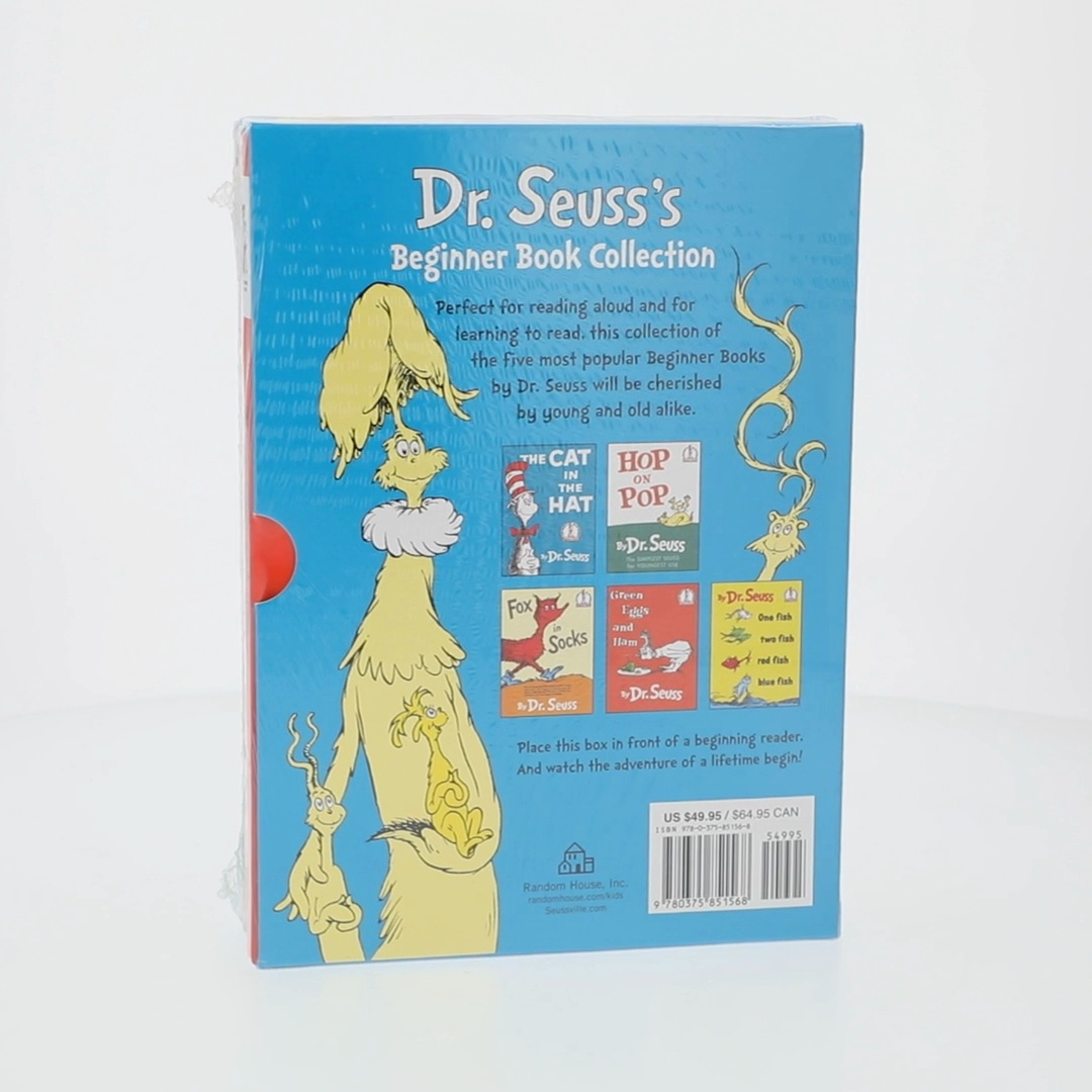 Dr. Seuss, Book Boxed Set, 5 Book Collection - Walmart.com