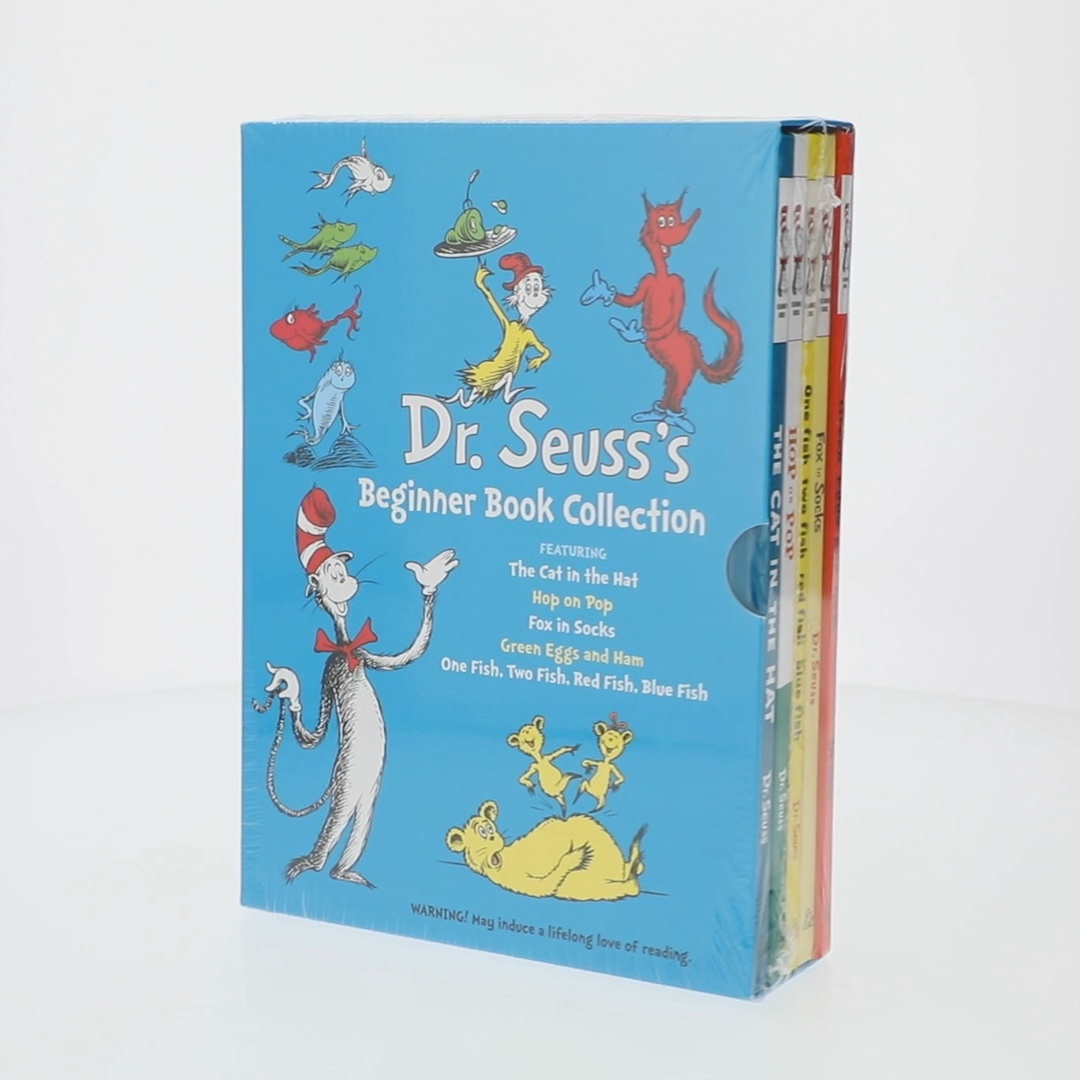 英語絵本セット　Dr.Seuss projectX Qpen対応 英語絵本セット】 Dr. Seussの人気英語絵本4冊セット📚✨ 『Bright and
