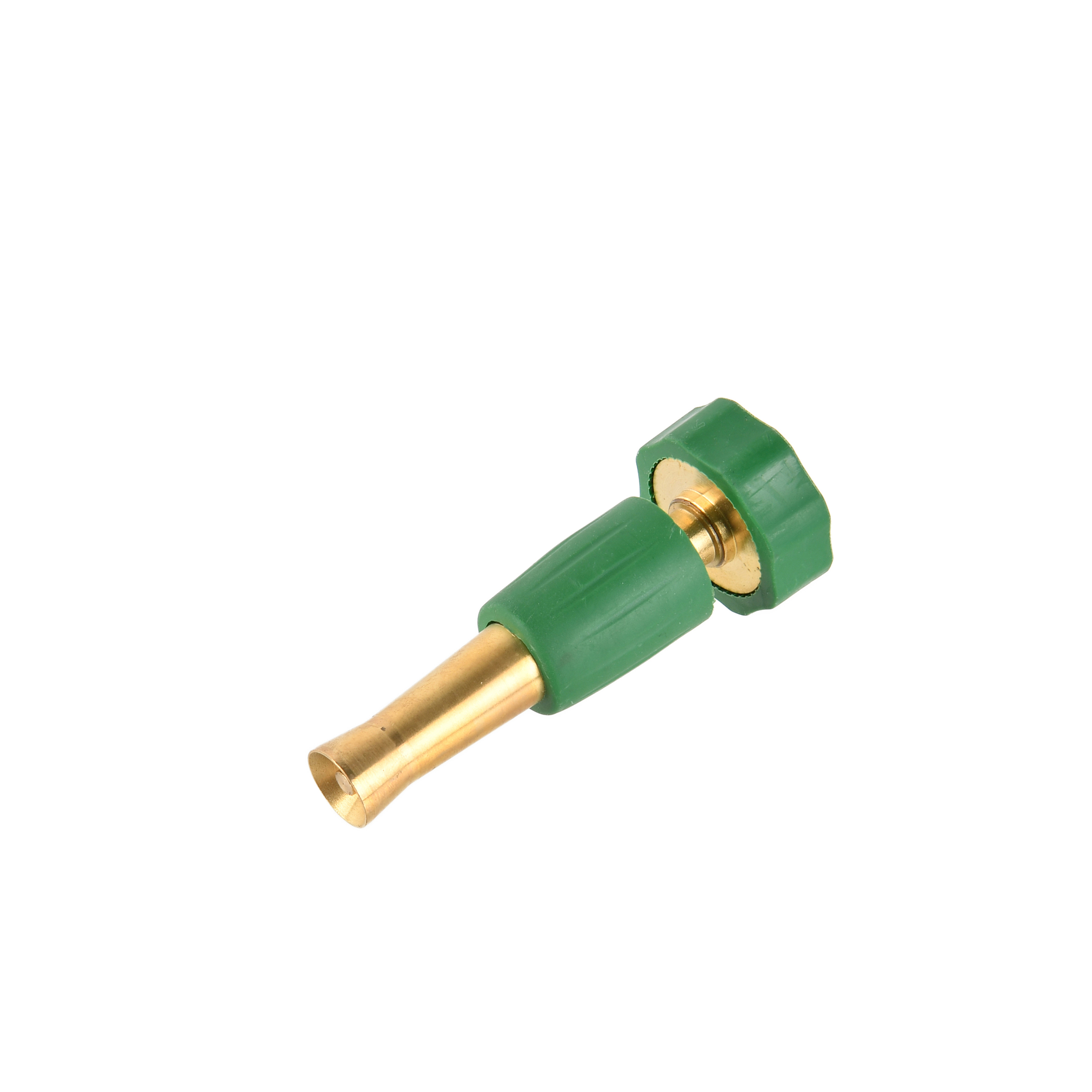 Expert Gardener Brass 4 in. Adjustable Twist Nozzle for Garden