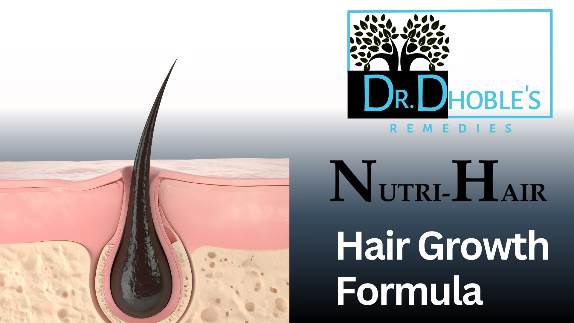 thumbnail video image 2 of Nutri-Hair – Hair Growth Supplement, MD-Made, 100% Ayurvedic, Vegan 90 Ct, 2 of 7