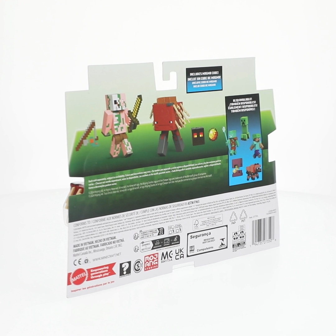 Minecraft Action Figures & Accessories 2-Pack, Zombified Piglin