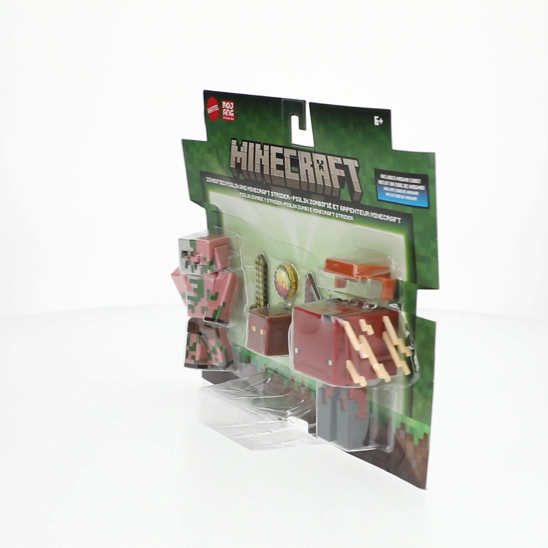 Minecraft Action Figures & Accessories 2-Pack, Zombified Piglin