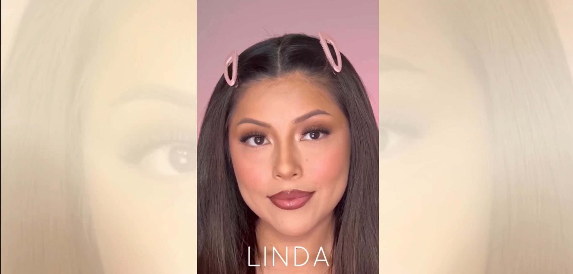 thumbnail video image 2 of LUNA MAGIC Faux Mink False Eyelashes, Linda, Black, 4 Pair, 2 of 7