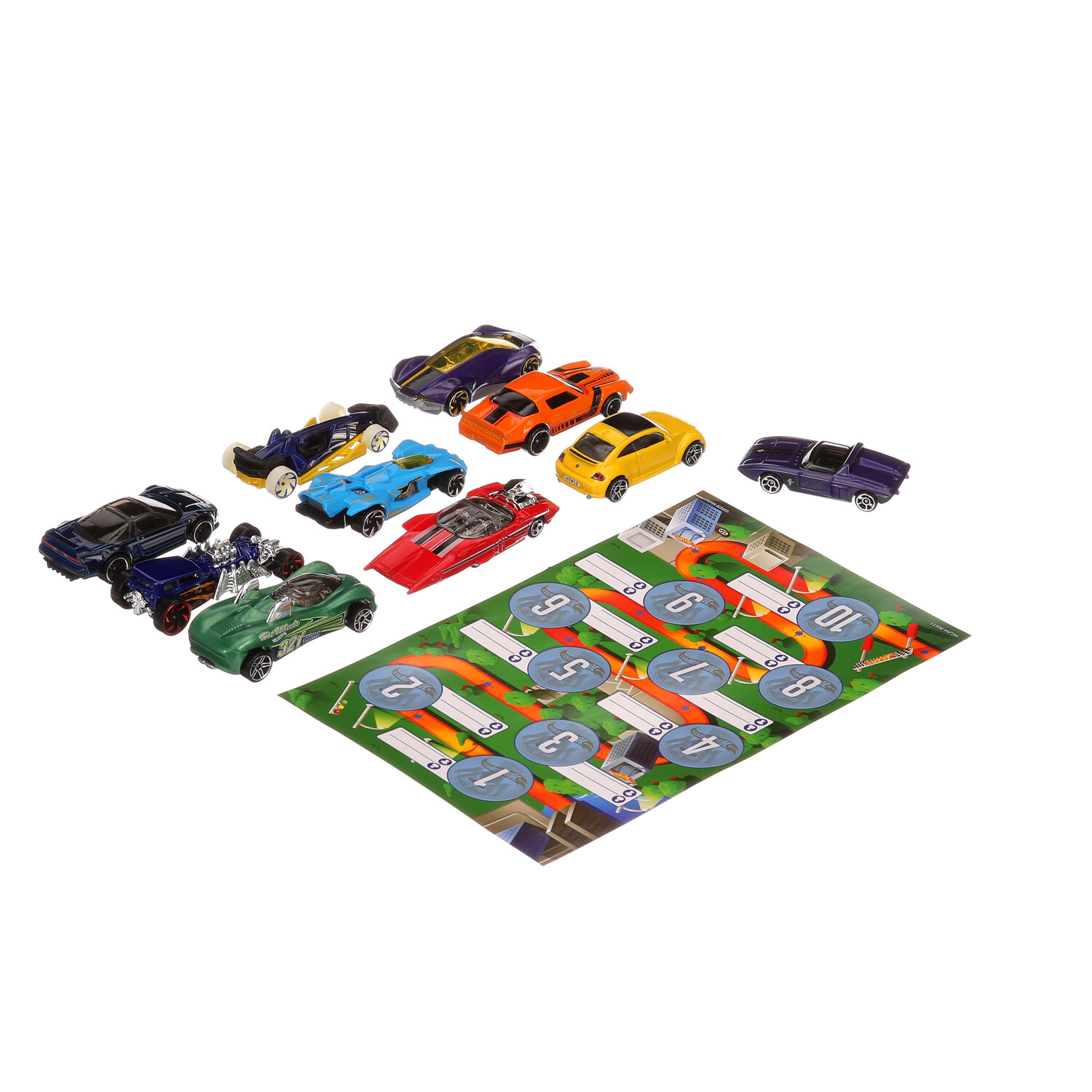 Hot Wheels Rewards Cars, 10-Pack 1:64 Scale Toy Cars in Individual Bags  (Styles May Vary) 