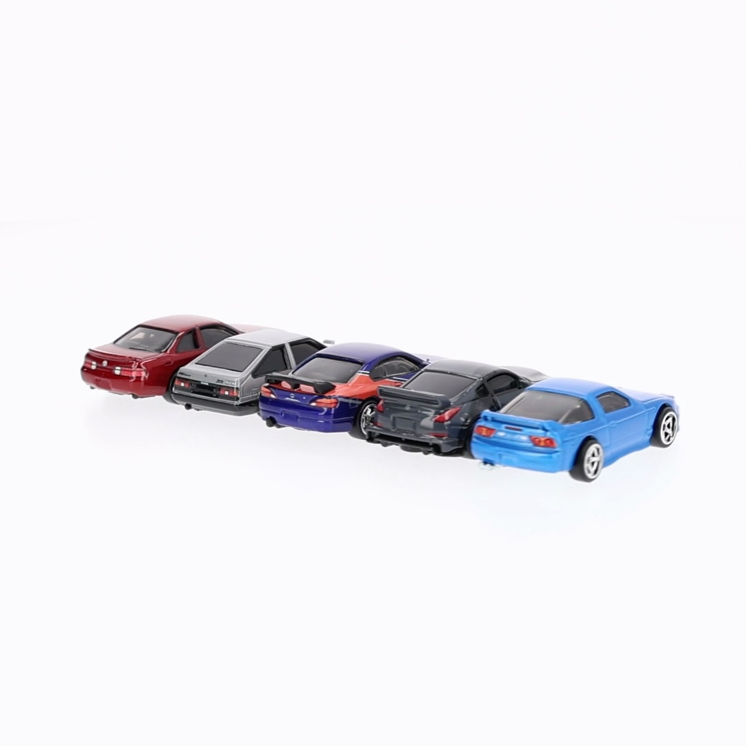 Hot Wheels Cars, Premium Fast & Furious Tokyo Drift Bundle of 5 1