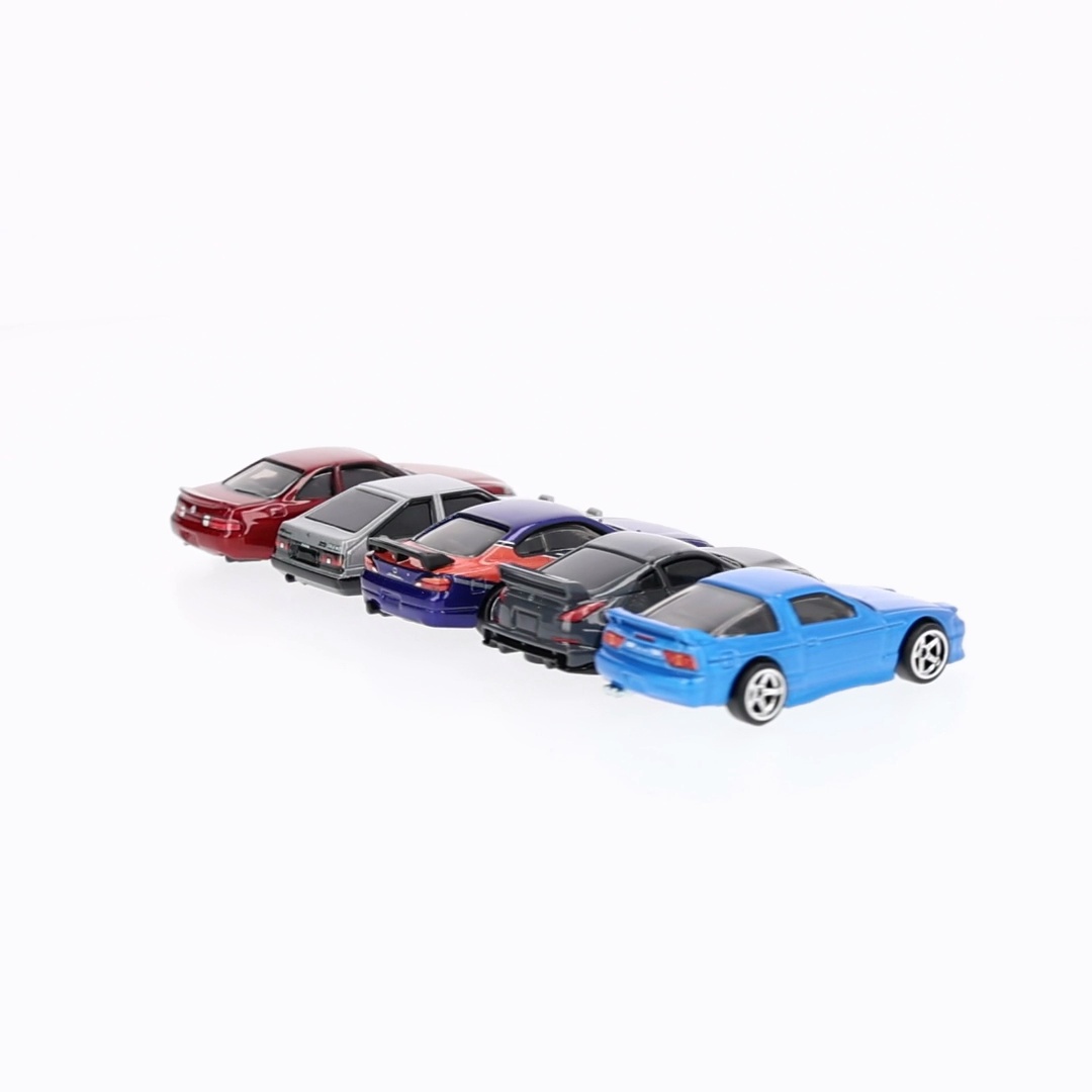 Hot Wheels Cars, Premium Fast & Furious Tokyo Drift Bundle of 5 1