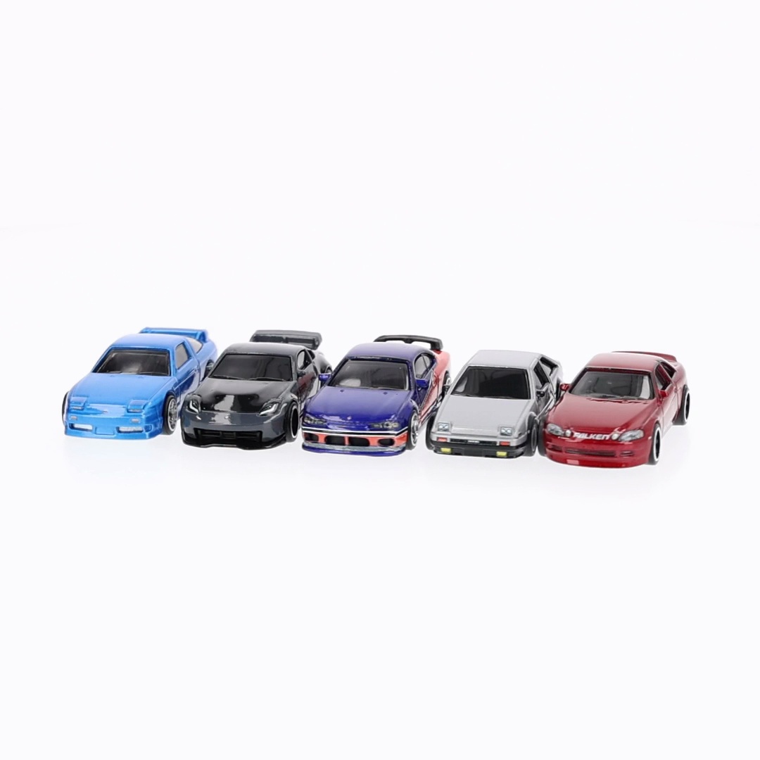 Hot Wheels Cars, Premium Fast & Furious Tokyo Drift Bundle of 5 1