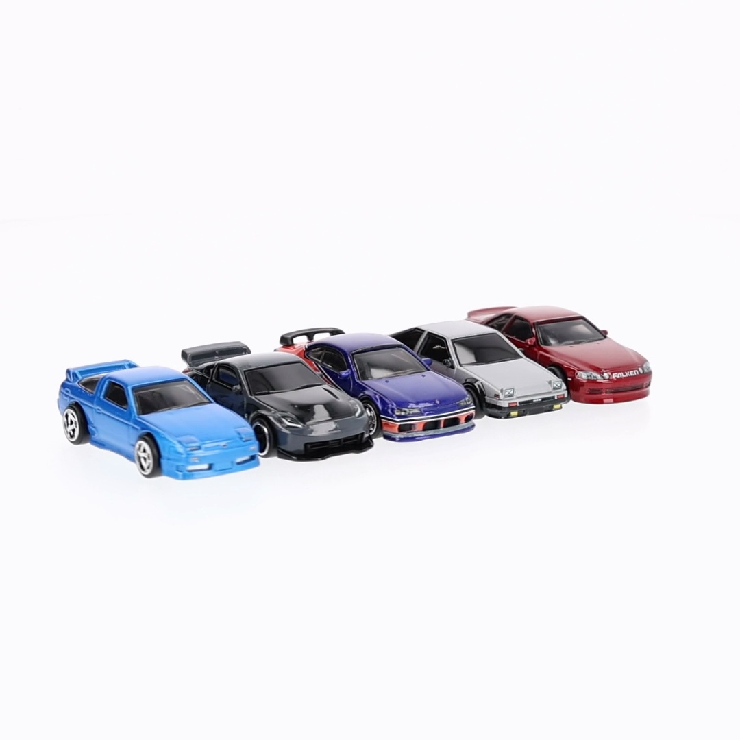 Hot Wheels Cars, Premium Fast & Furious Tokyo Drift Bundle of 5 1