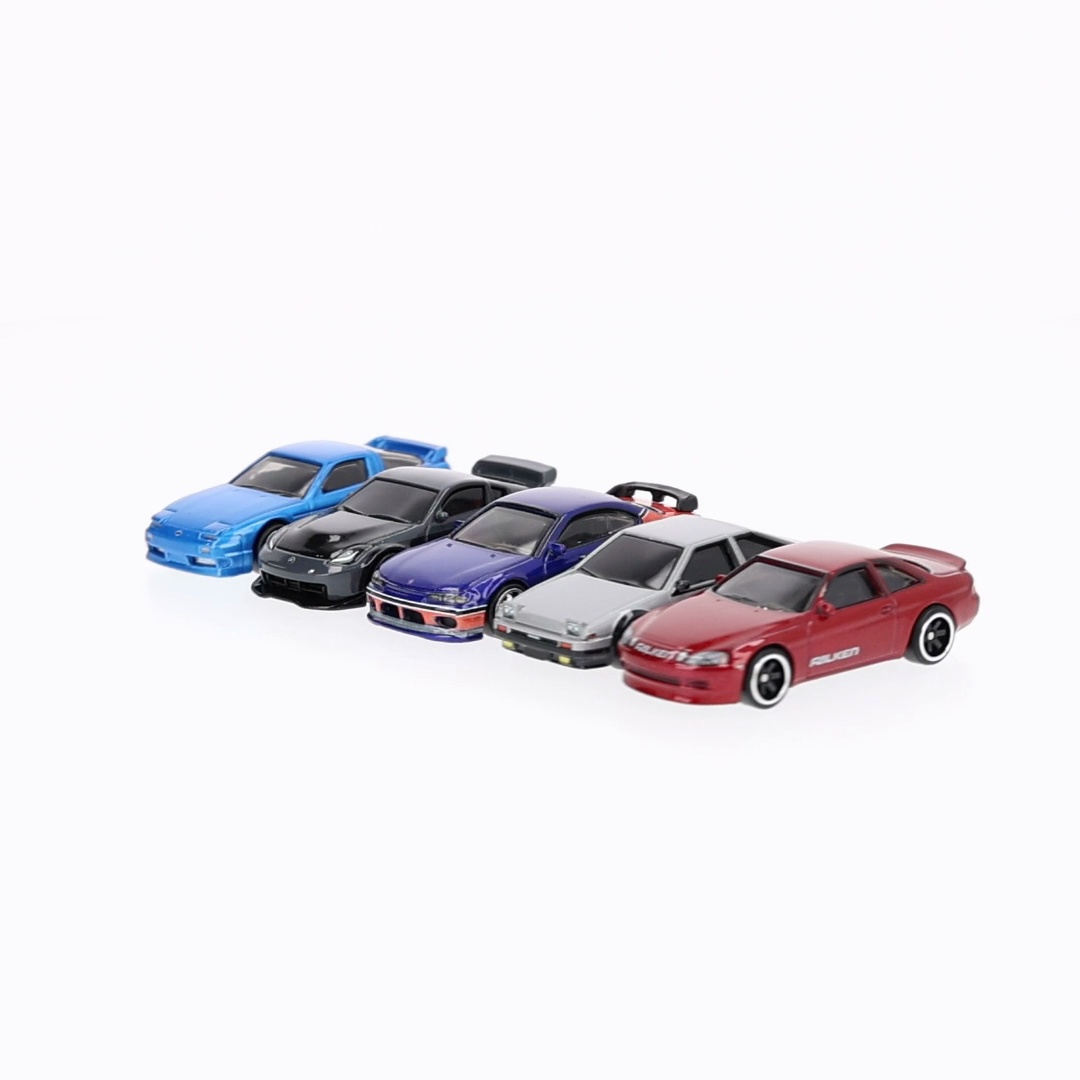 Hot Wheels Cars, Premium Fast & Furious Tokyo Drift Bundle of 5 1