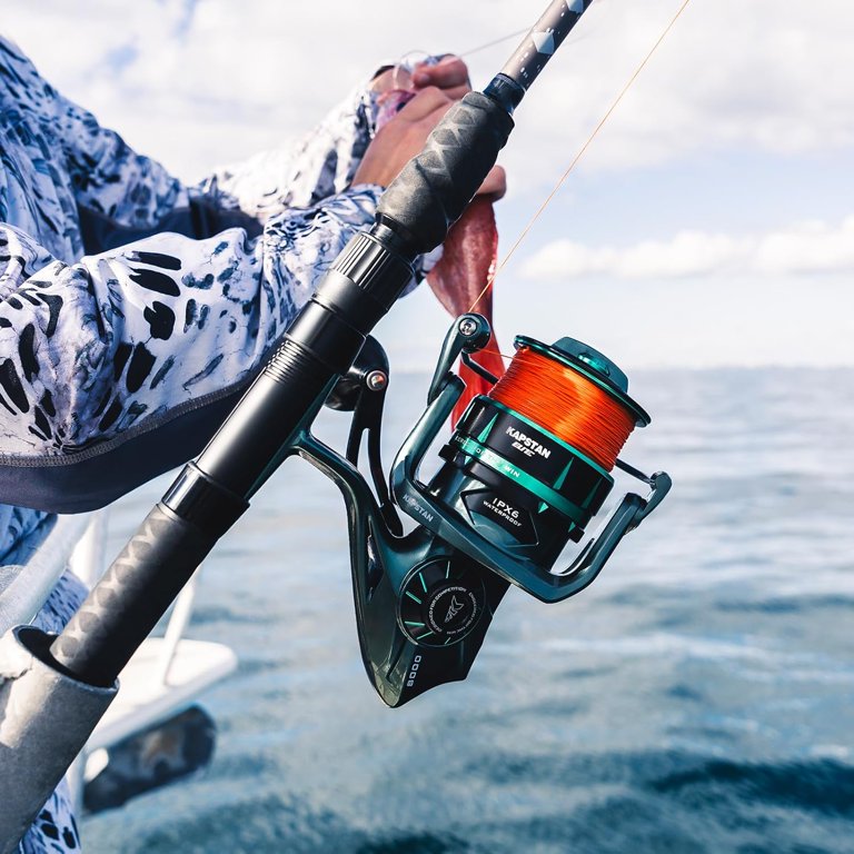 KastKing Kapstan Elite Saltwater Spinning Reel 3000, 55 lbs Drag -  Walmart.com