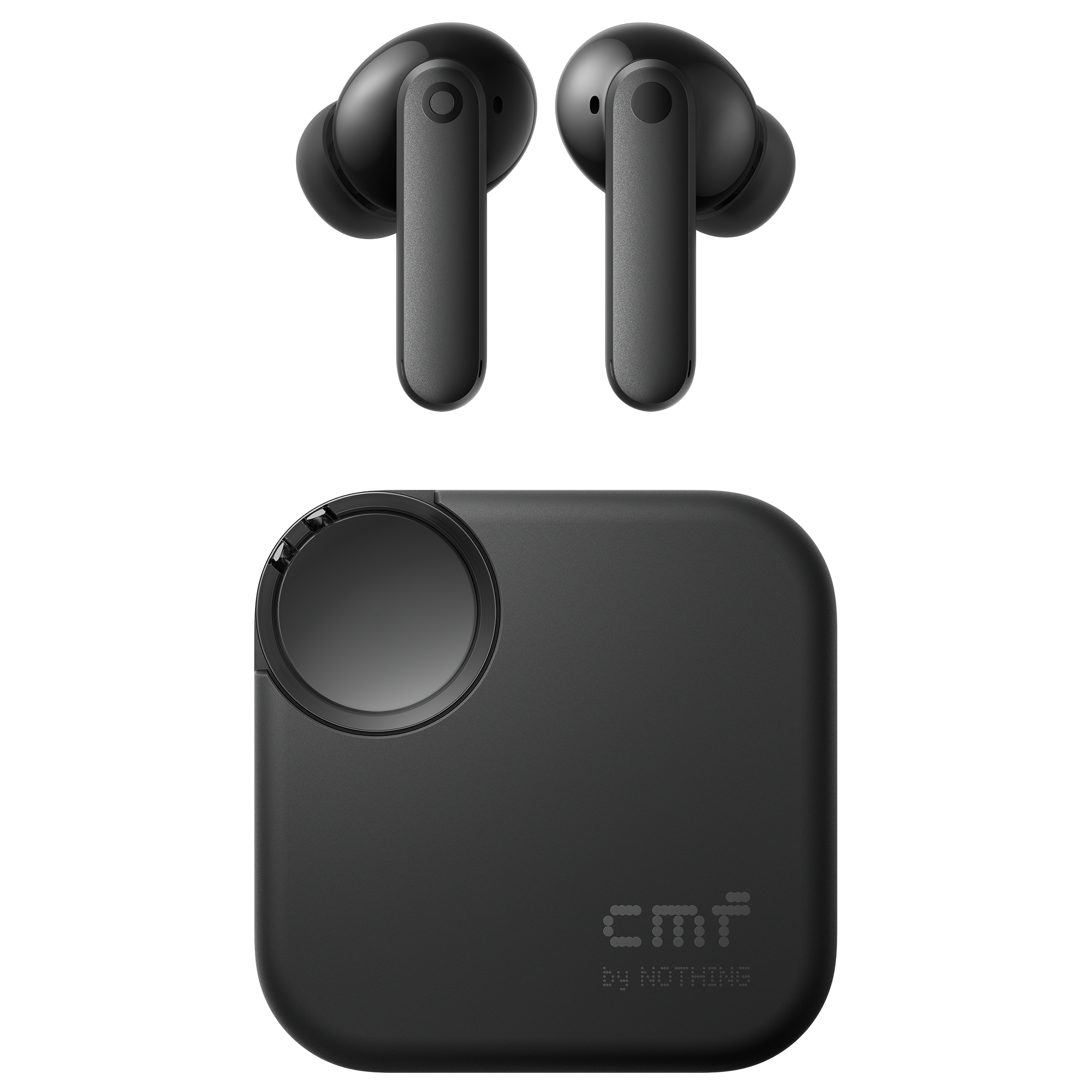 thumbnail video image 2 of CMF By Nothing Buds 2 48dB Hybrid ANC True Wireless Earbuds, Strong and Comfort Noise Cancelling, Ultra Bass and Dirac Sound, in-Ear Detection, 55H Playtime, 6ENC Mics, Bluetooth 5.4 Dark Grey, 2 of 11