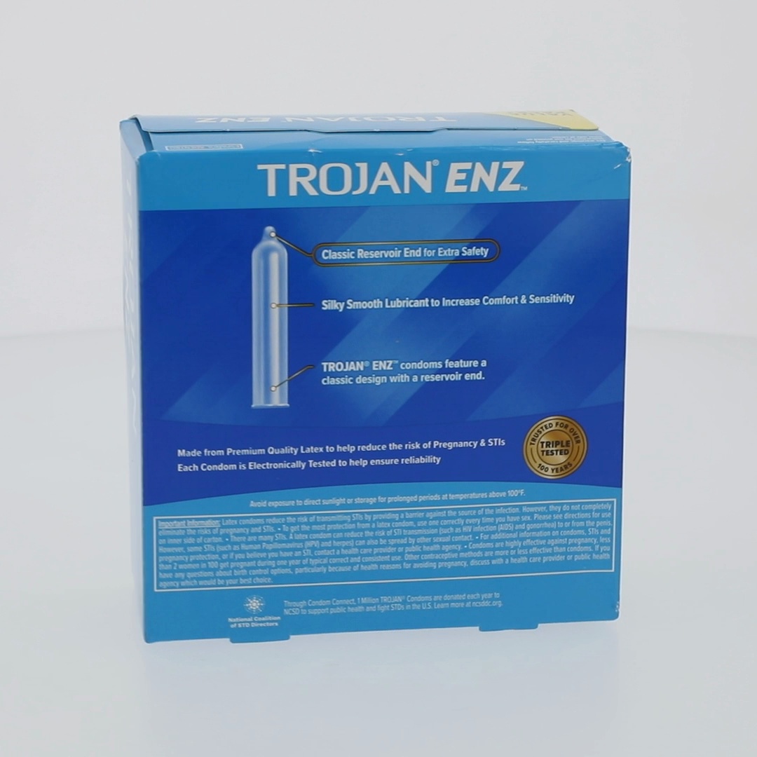 3 pack) Trojan Original Latex Lubricated Condoms for Men, Classic Straight  Shape, 36 Count