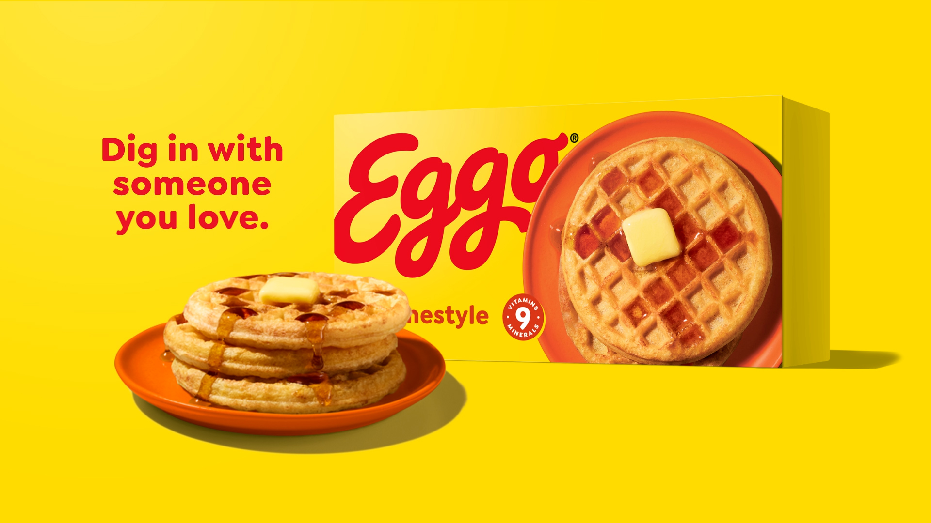 thumbnail video image 2 of Eggo Buttermilk Waffles, Frozen Breakfast, 12.3 oz, 10 Count, 2 of 12