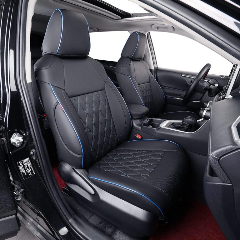 EKR Leather Car Seat Covers for 2019-2024 Toyota RAV4 Prime/SE/XSE