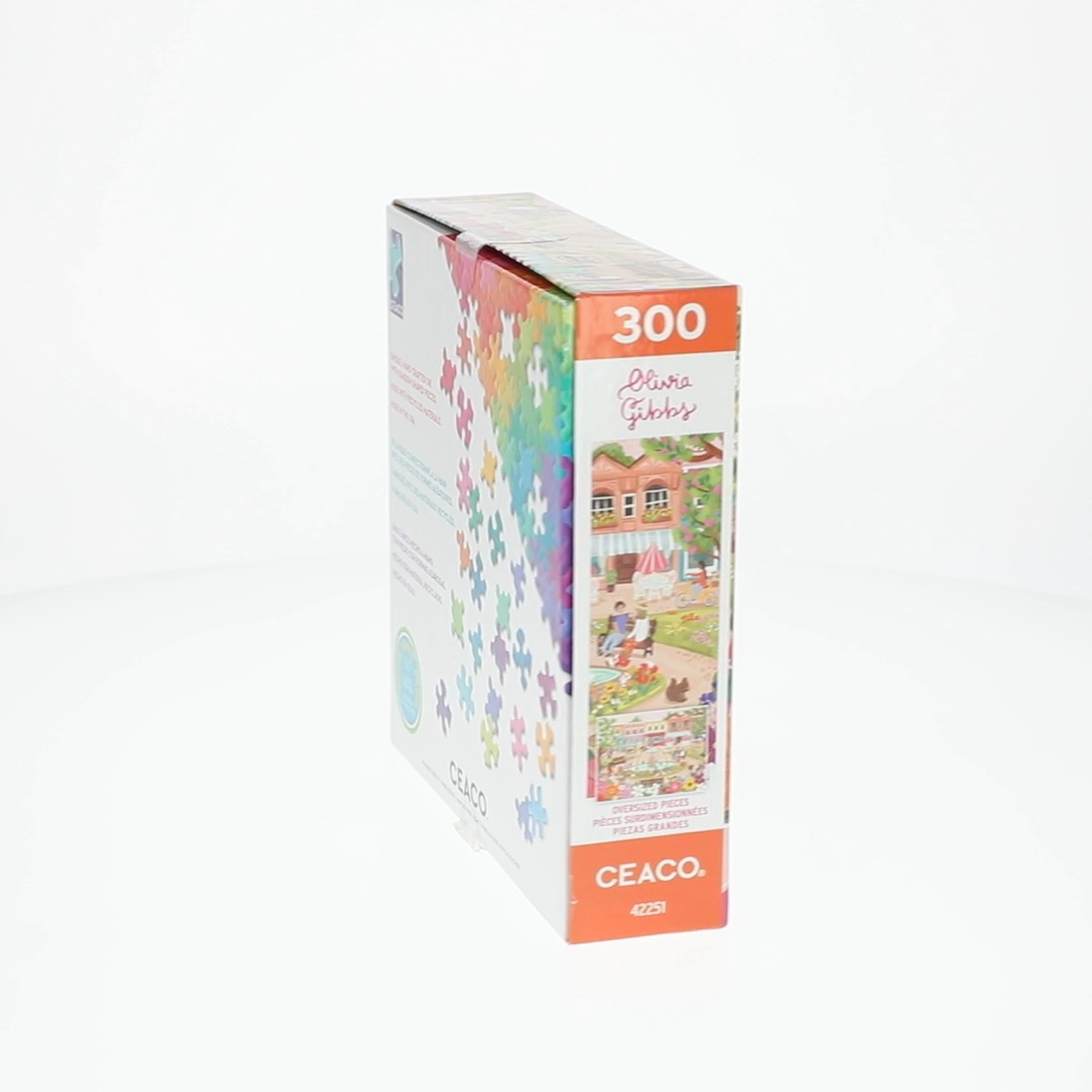 Ceaco Town Park Disney 300 Piece Interlocking Jigsaw Puzzle, 24 x