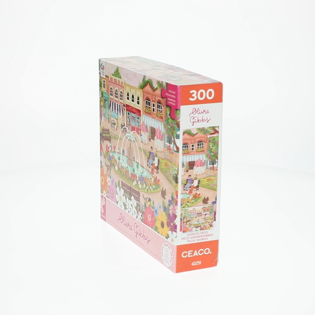 Ceaco Town Park Disney 300 Piece Interlocking Jigsaw Puzzle, 24 x