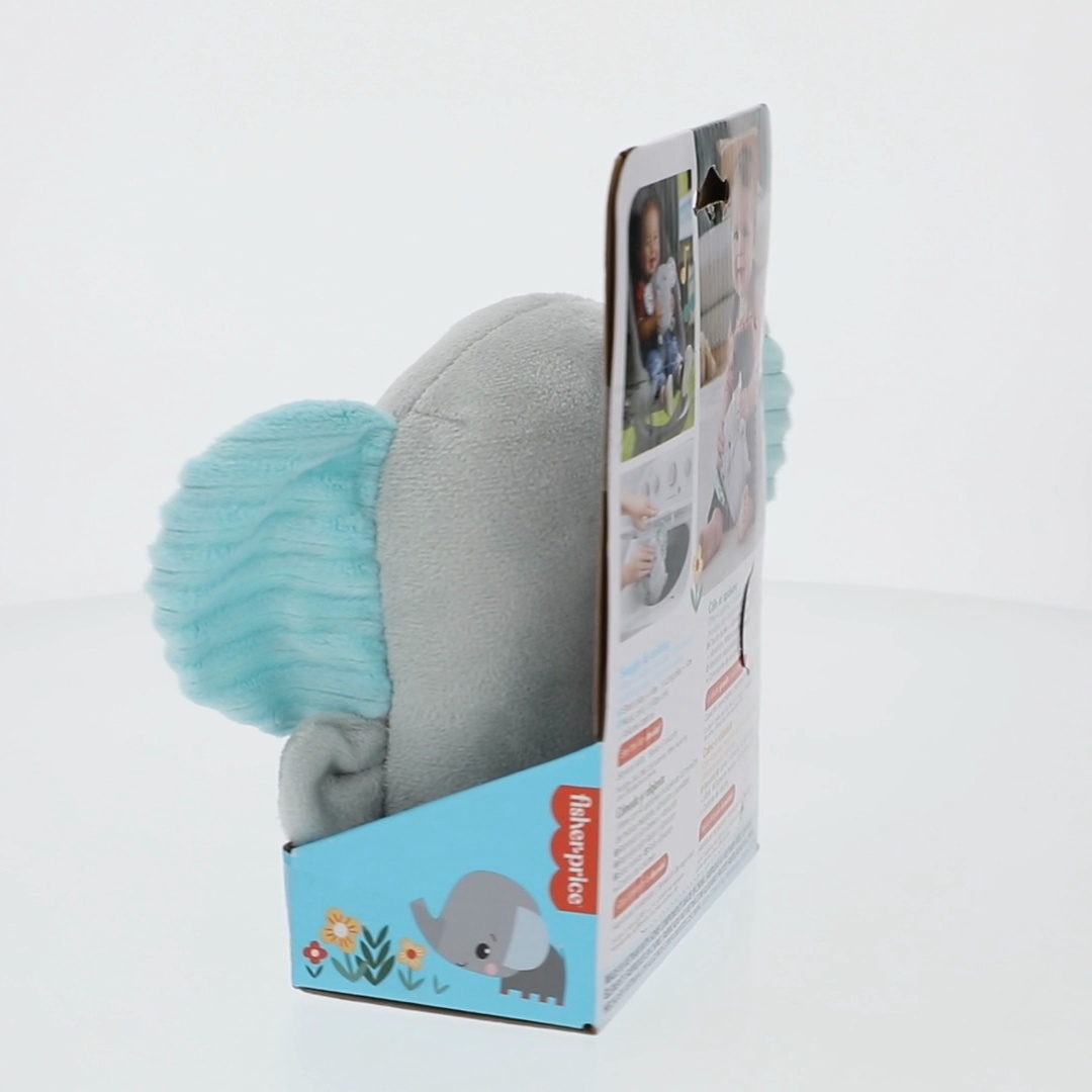 Fisher-Price Elephant Plush Toy with Soothing Sounds, Vibrations,  Multicolor for Infants - Walmart.com