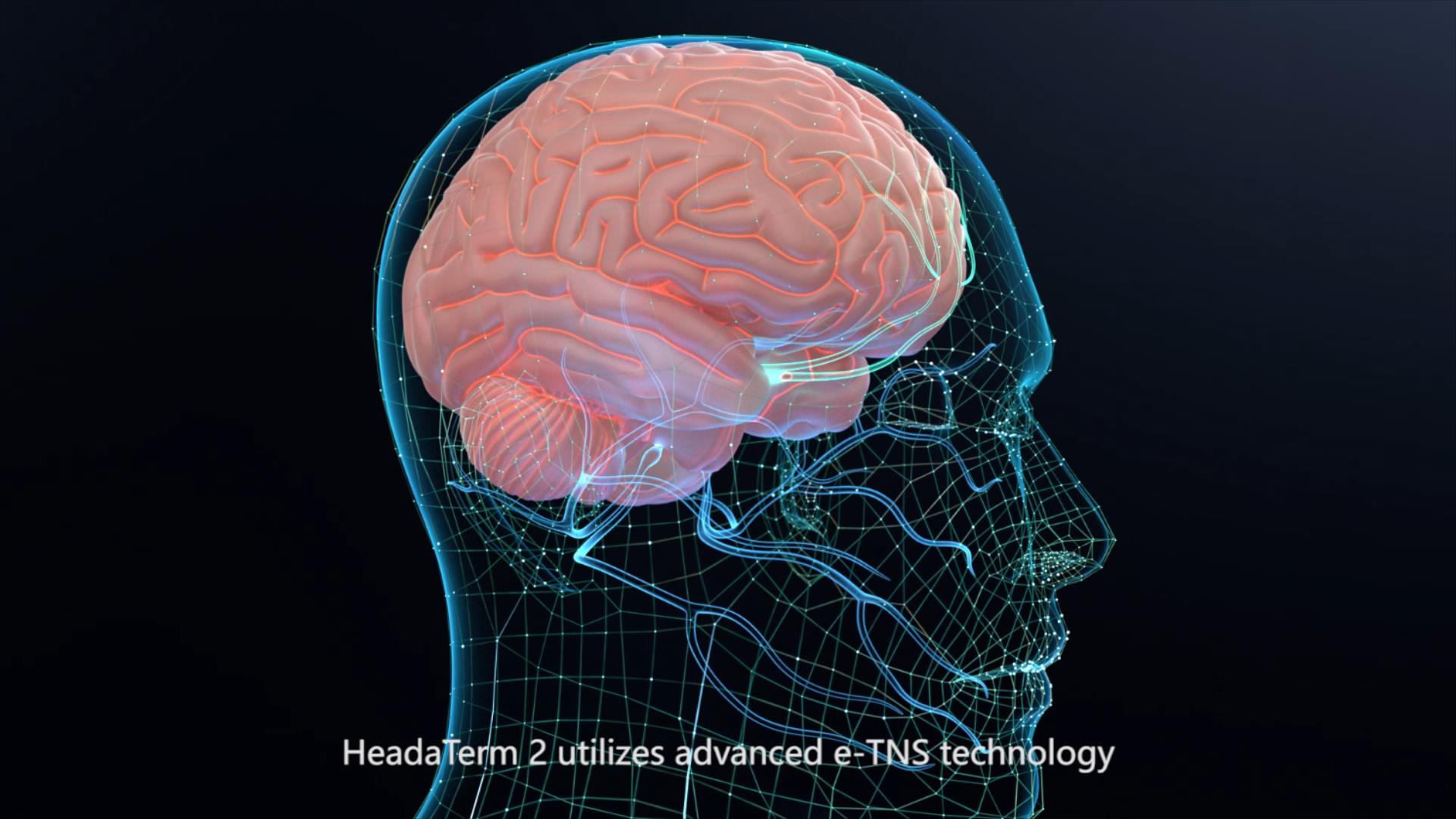 thumbnail video image 2 of HeadaTerm 2 Migraine Relief Device e-TNS Technology Rechargeable Head Cap Treatment for migraine and Headache, Drug-Free, Clinically Proven, Fast-Acting, No Side Effects, 2 of 8