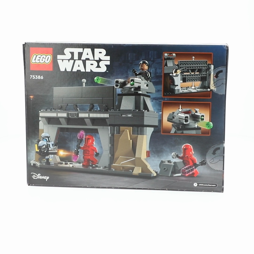 【ヨウ商品】 LEGO Star Wars The Mandalorian Battle Set 75386, 4 Minifigures