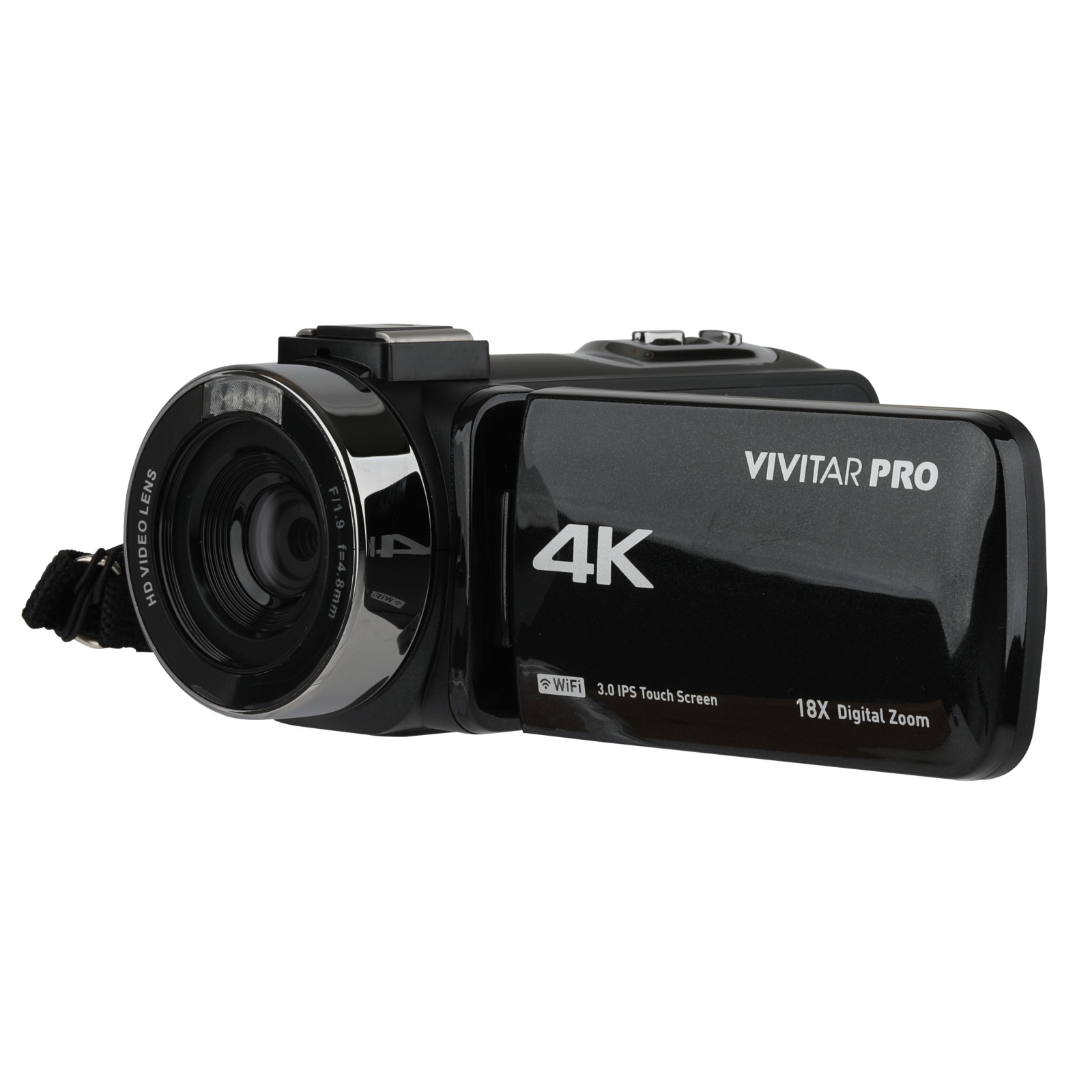 Vivitar 4K HD Digital Zoom Video Camcorder, Professional Vlogging ...