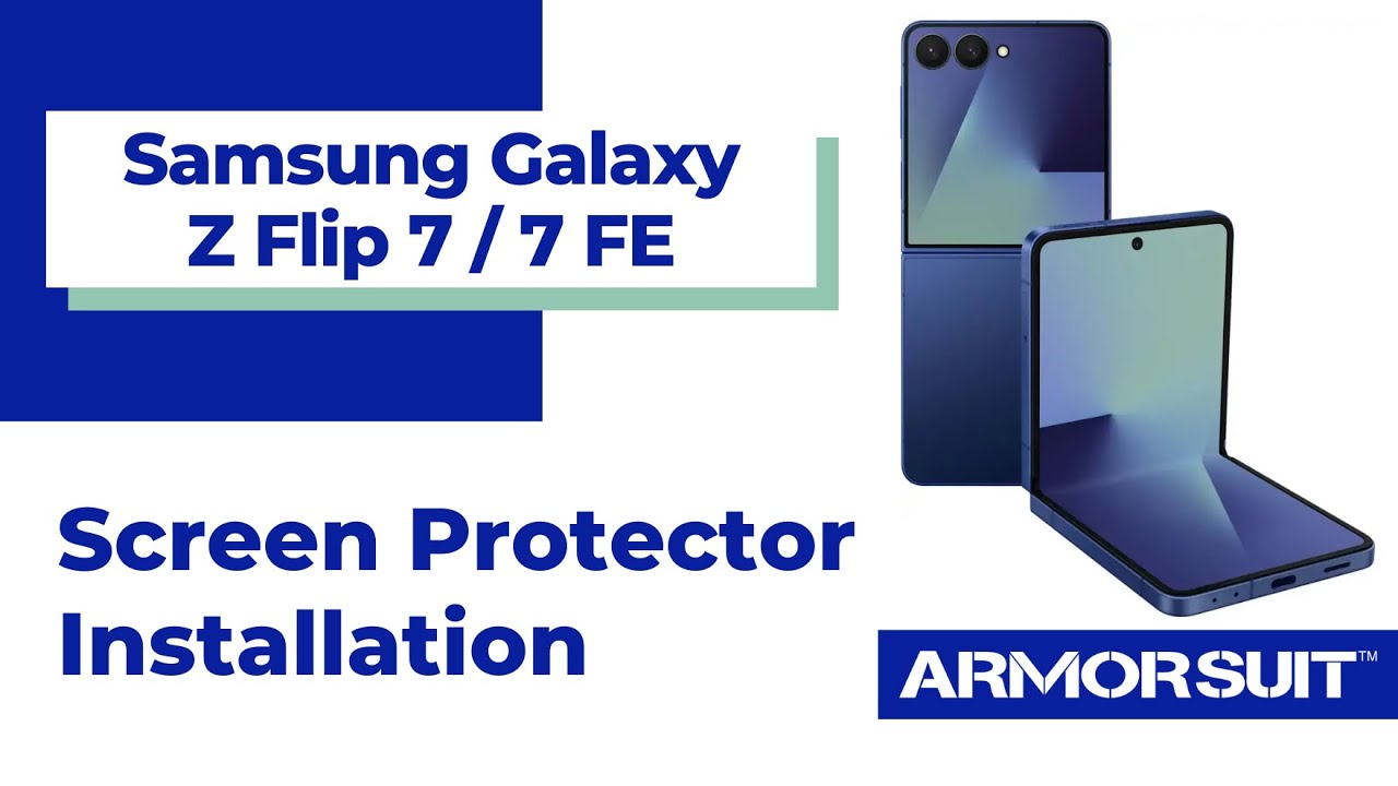 thumbnail video image 2 of ArmorSuit 2+2 Pack Paper-Feel Texture Screen Protector for Samsung Galaxy Z Flip 7 Case Friendly MilitaryShield Matte Film - Made in USA, 2 of 7