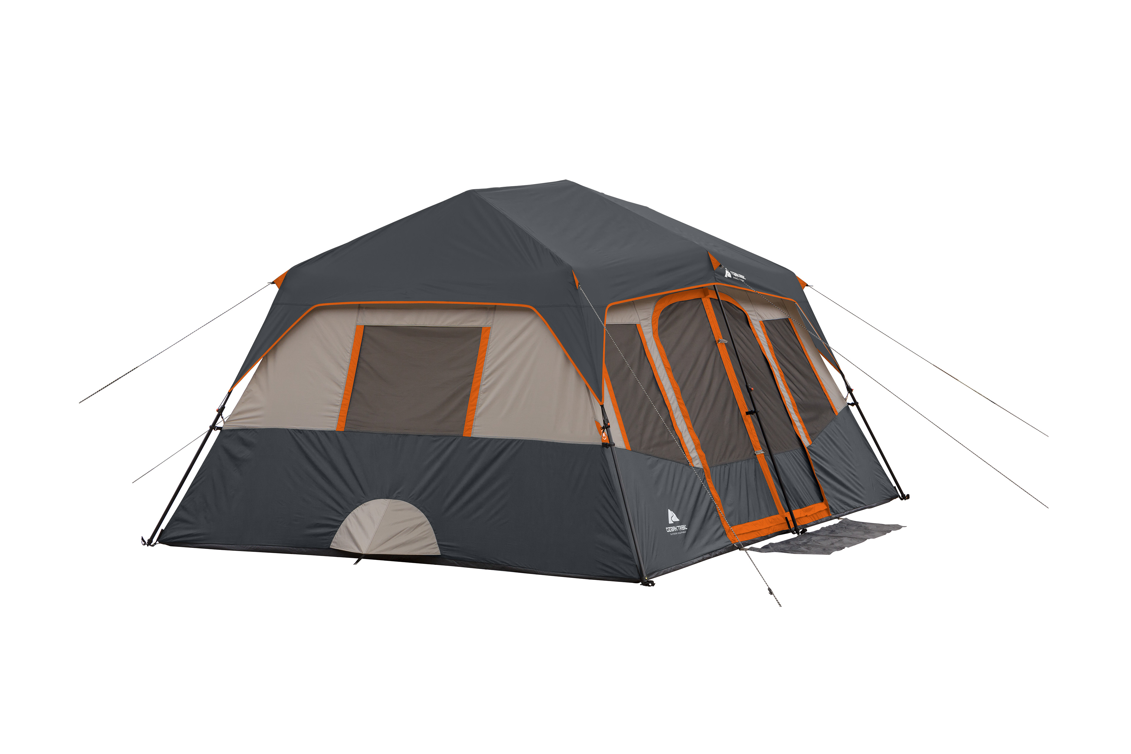 Ozark Trail Crystal Caverns 10-Person Festival Tent with two