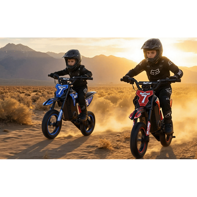 TOKTOO 36V Electric Dirt Bike for Kids, Peak 700W Kids Electric