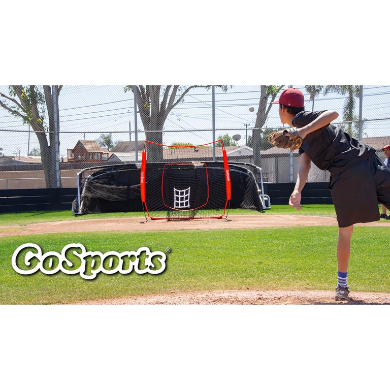 Pitching Net With Strike Zone GoSports 7'x7' PRO Baseball & Softball Practice Hitting & Pitching Net With Bow Type Frame Carry Case And Bonus Strike Zone Ultimate Training Net A2 14111109 Batting Pitching Net With Strike Zone GoSports 7'x7' PRO Baseball & Softball Practice Hitting & Pitching Net With Bow Type Frame Carry Case And Bonus Strike Zone Ultimate Training Net A2 14111109 Batting