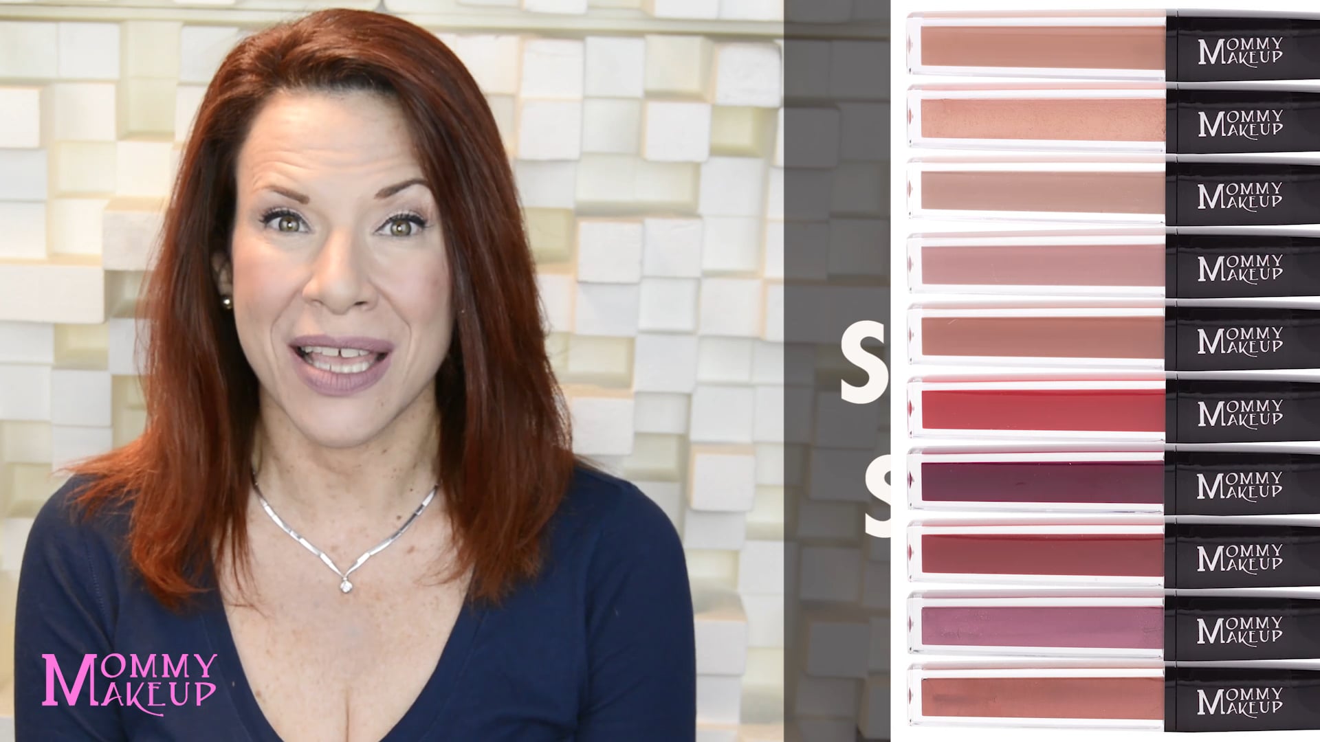 thumbnail video image 2 of Stay Put Matte Lip Cream - Kiss Proof, Transfer Proof, Long Lasting Lipstick by Mommy Makeup (Pennie), 2 of 6