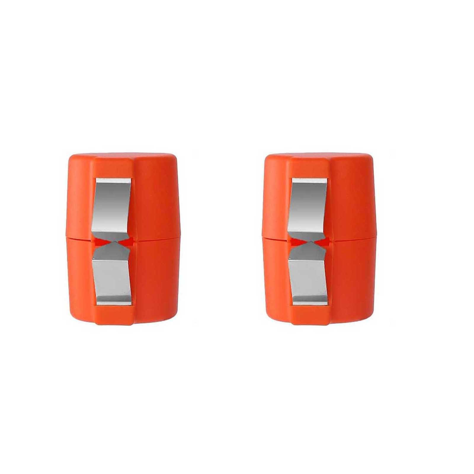thumbnail video image 2 of Rkxzt Egg Shell Remover for Hard Boiled Egg,Egg Shell Opener,Stainless Steel Egg Cup,Egg Peeler Tool,Egg Shell Cutter Tool Separator,Eggshell Opener,Egg Opener Topper Cutter (Orange, 2pc), 2 of 3