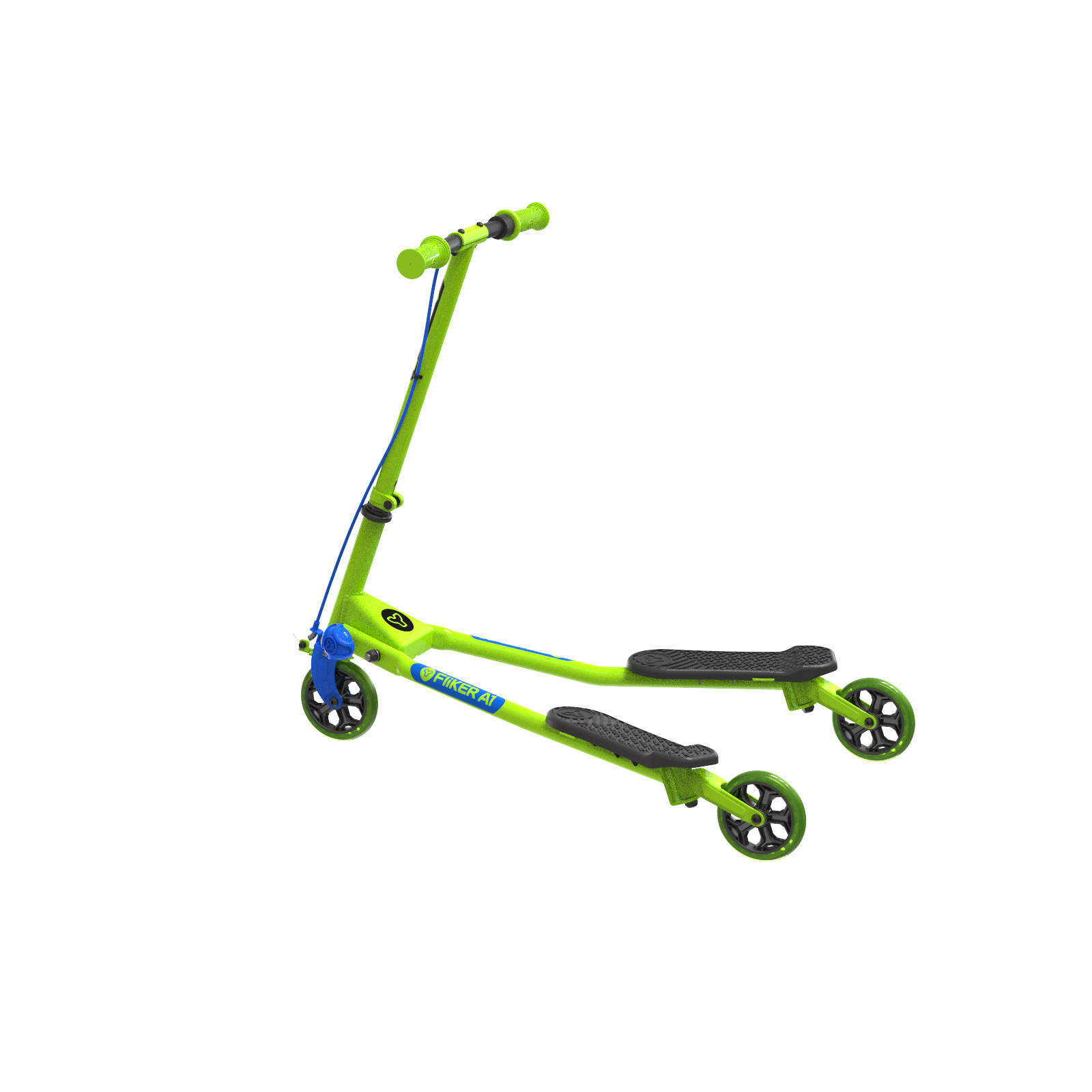 Yvolution Fliker Air A1 | 3 Wheel Drift Wiggle Scooter for Kids
