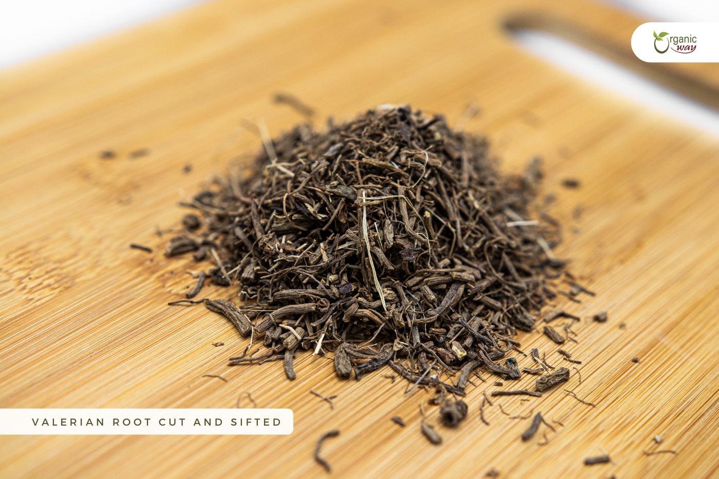 thumbnail video image 2 of Organic Way Valerian Root Cut & Sifted - European Wild Harvest Organic & Kosher Certified | Raw, Vegan, Non GMO & Gluten Free | USDA Certified | Origin - India (1/2LBS / 8Oz), 2 of 3