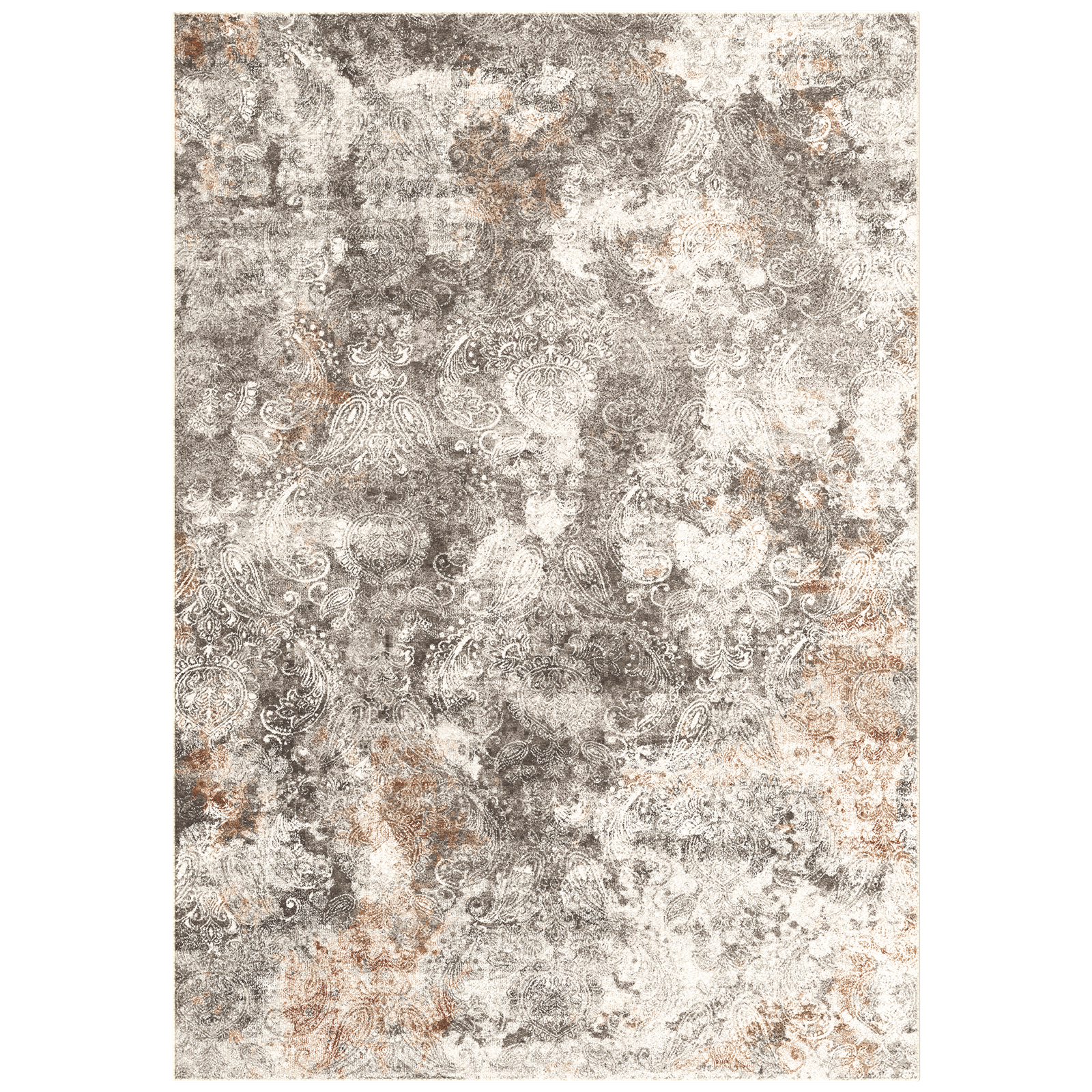 thumbnail video image 2 of Washable Area Rug for Living Room, NovDeco 5'x7' Non-Slip Neutral Abstract Beige Indoor Rug, Soft Low Pile Stain Resistant Carpet for Bedroom Nursery, 2 of 11