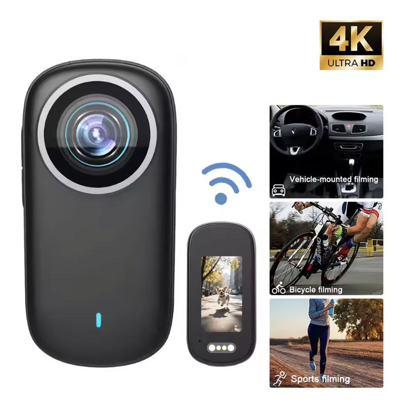 thumbnail video image 2 of M11 Ultra HD 4K Mini Camera WiFi Portable Small Digital Video Recorder Police BodyCam Infrared Night Vision Miniature Camcorder, 2 of 17