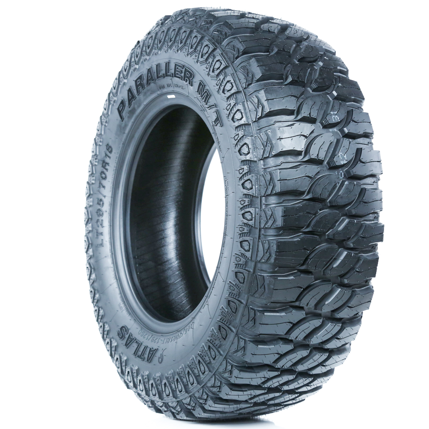 Atlas Tire Paraller M/T LT 295/70R18 Load E 10 Ply MT Mud Terrain