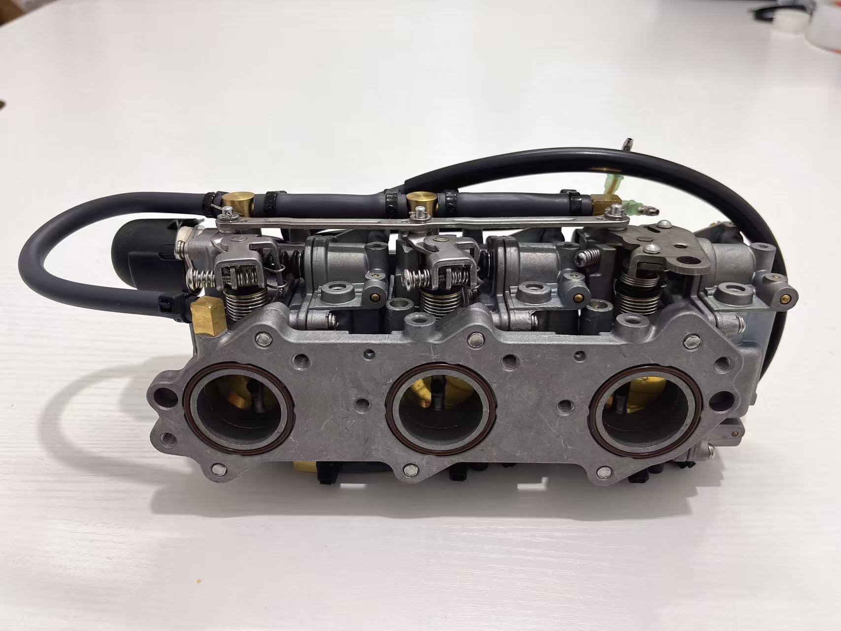 thumbnail video image 2 of 883313T1 883313T2 883313T3 3329-883313A Carburetor Assy For Mercury 40HP 40T Outboard Engine, 2 of 7
