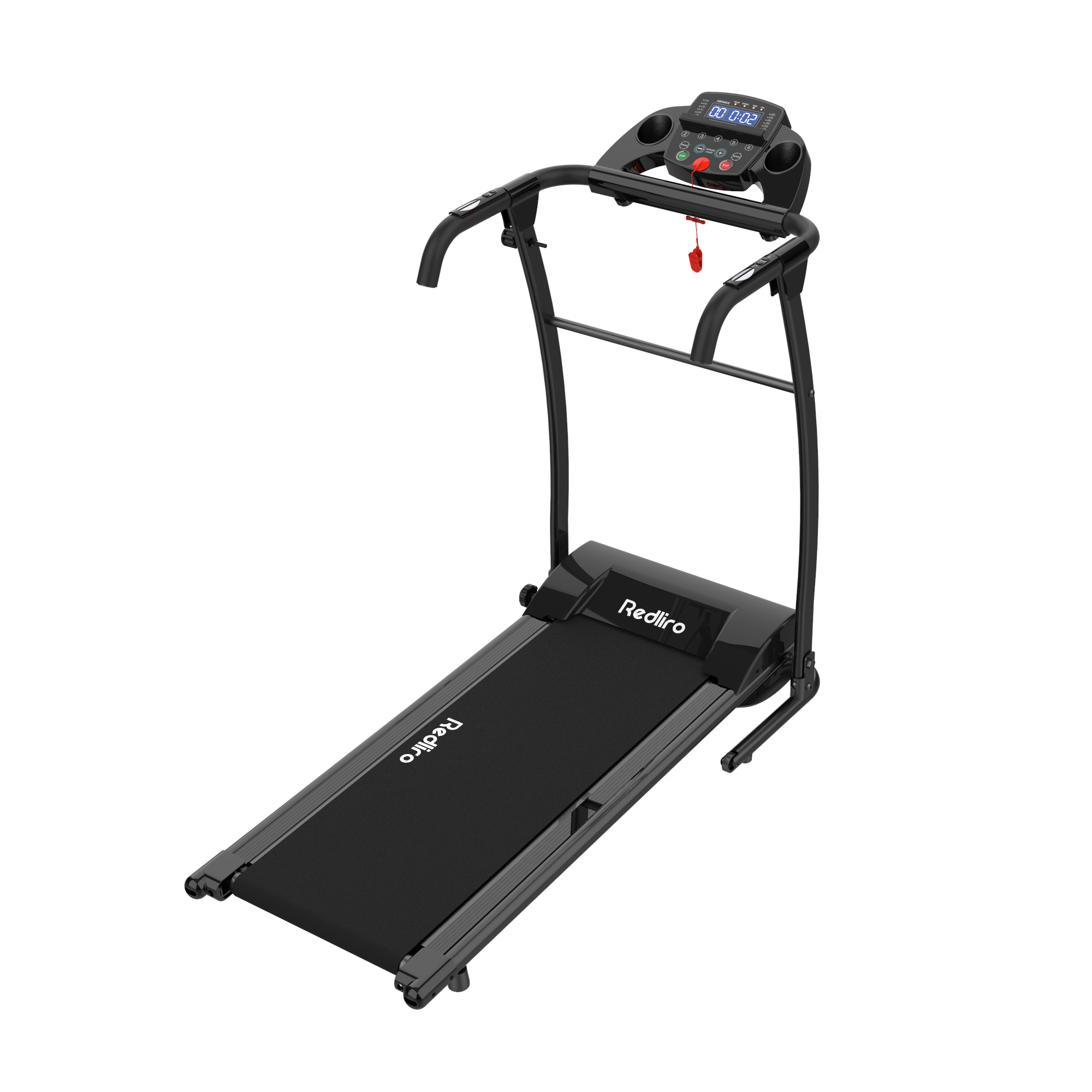 Redliro Folding Treadmills For Home Heart Rate Sensor, 49 OFF