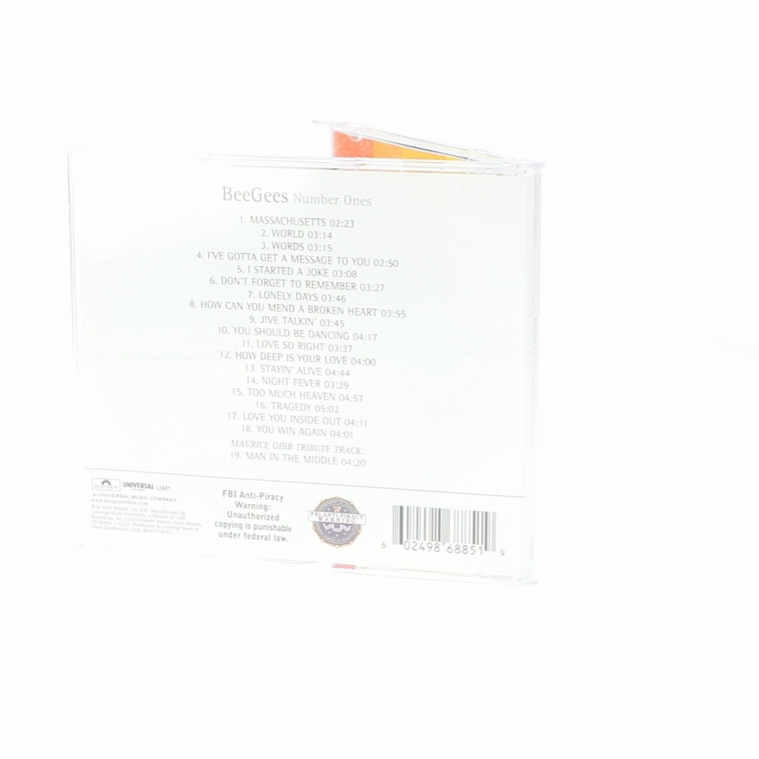 UME, Bee Gees - Number Ones CD, Includes 18 Greatest Hits, Final