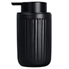 thumbnail video image 2 of BosilunLife 12oz Matte Cermaic Liquid Soap Dispenser, Lead-Free, Sustainable Kitchen Dish Soap Dispenser with Rust Resistant Pump (Black), 2 of 7