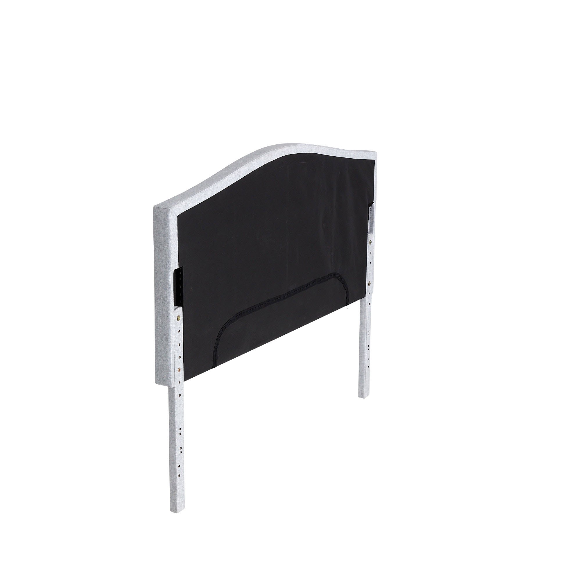 My Texas House Kennedy Nailhead Trim Curved Upholstered