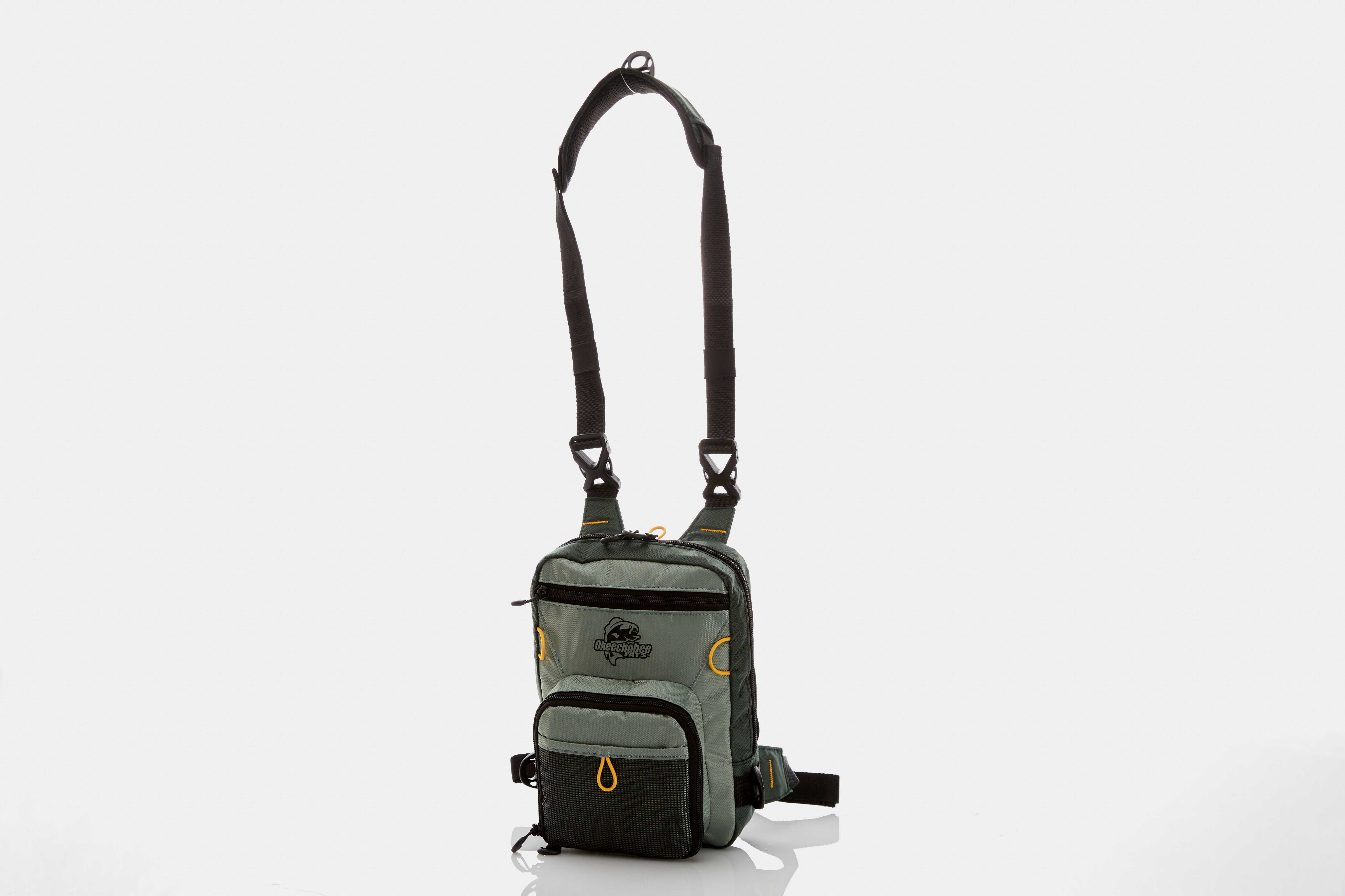 Okeechobee Fats Fly Fishing Tackle Bag Chest Pack, Small Soft