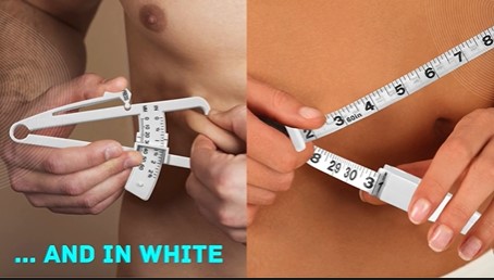 thumbnail video image 2 of MEDca Body Fat Caliper and Measuring Tape for Body Skinfold Calipers - Plastic, 2 of 10