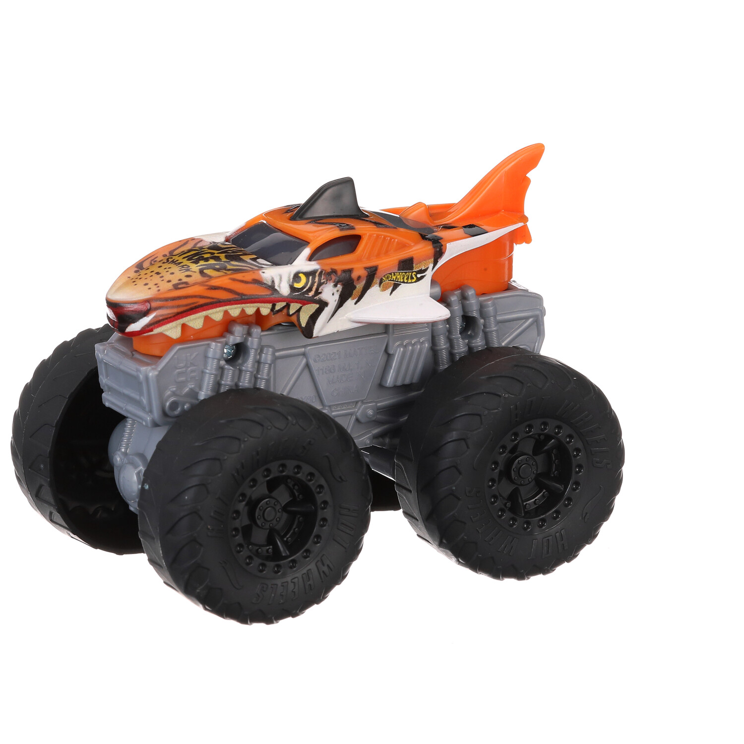 Hot Wheels Monster Trucks Roarin' Wreckers, 1 1:43 Scale Truck with Li –  Christy's Toy Outlet
